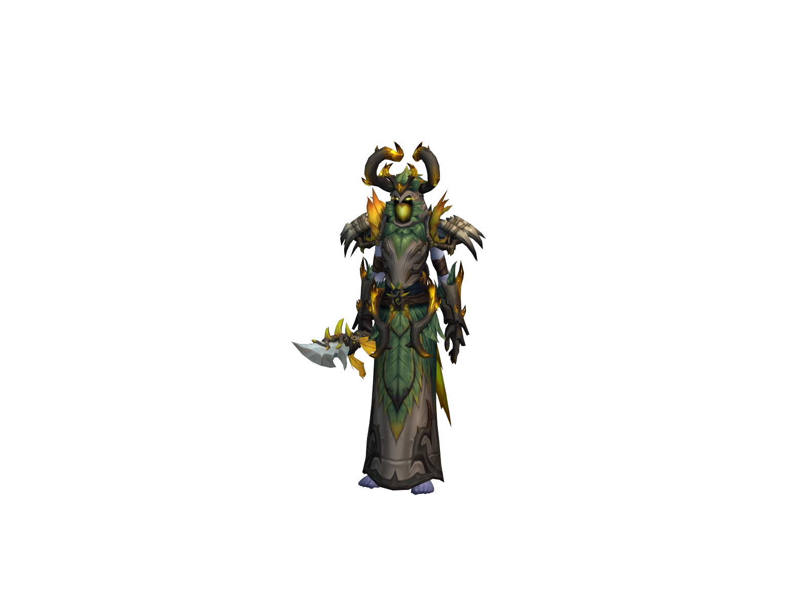 Leambar 3D character render