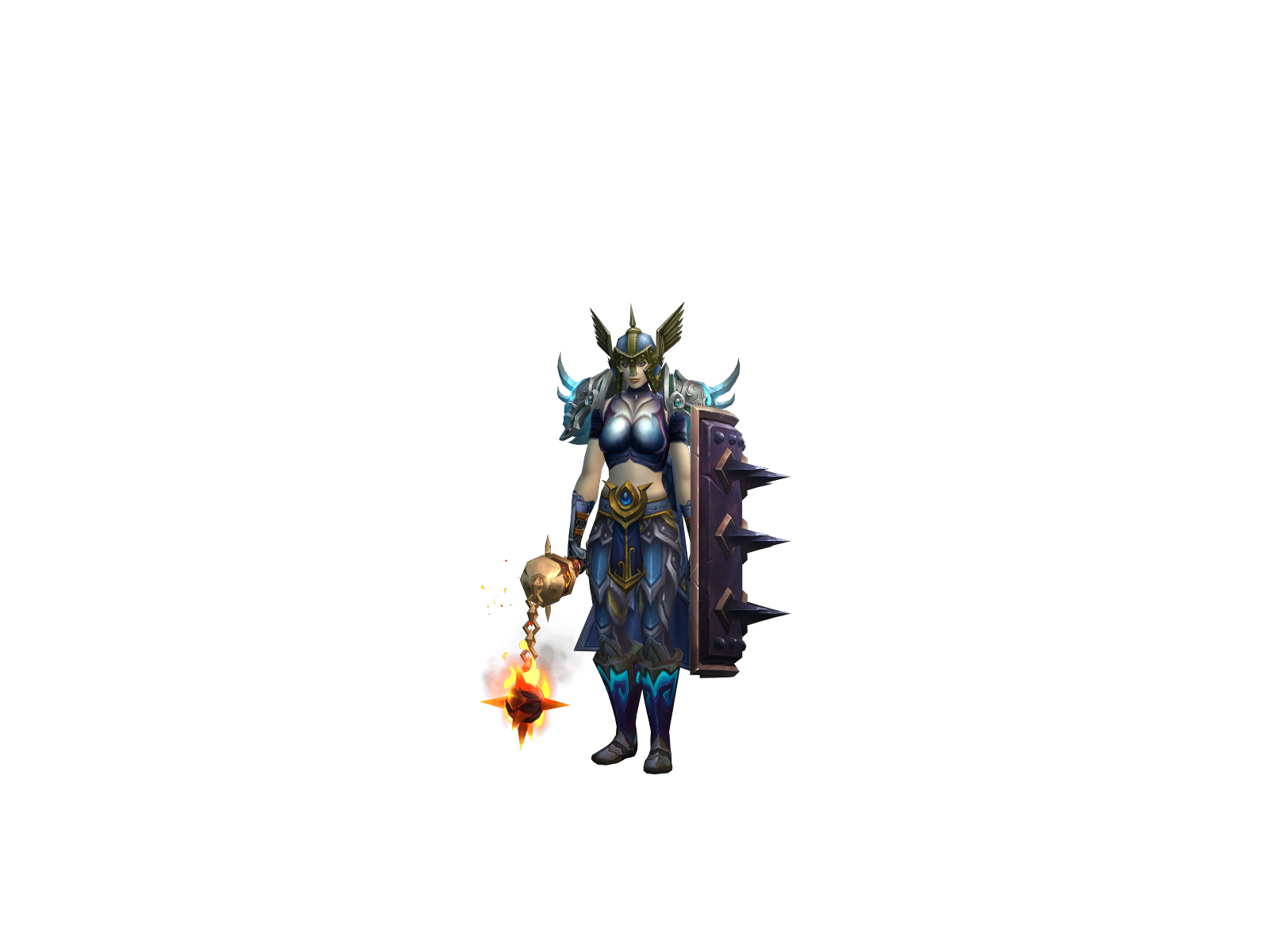 Wacky 3D character render