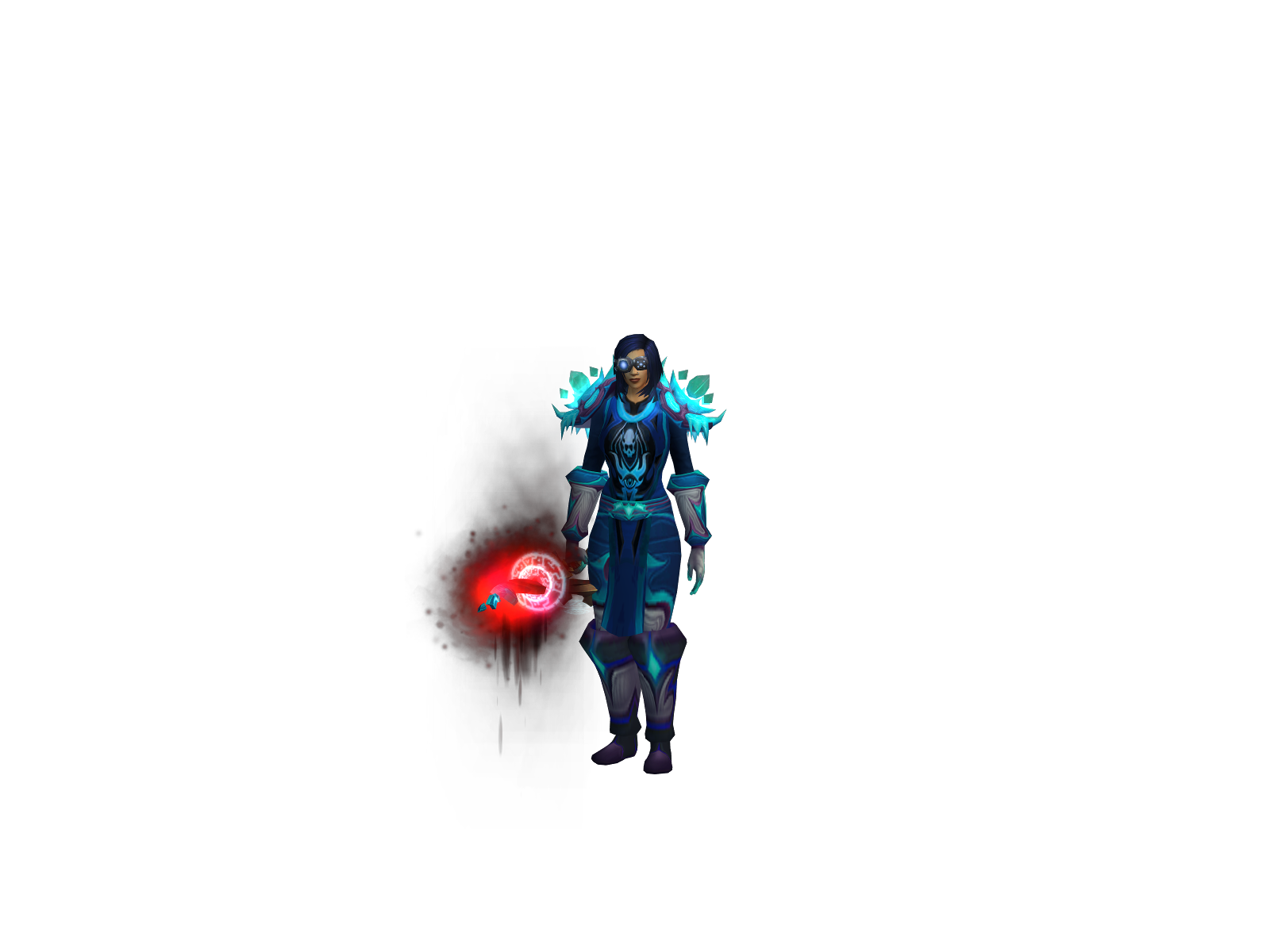 Shattermodex 3D character render
