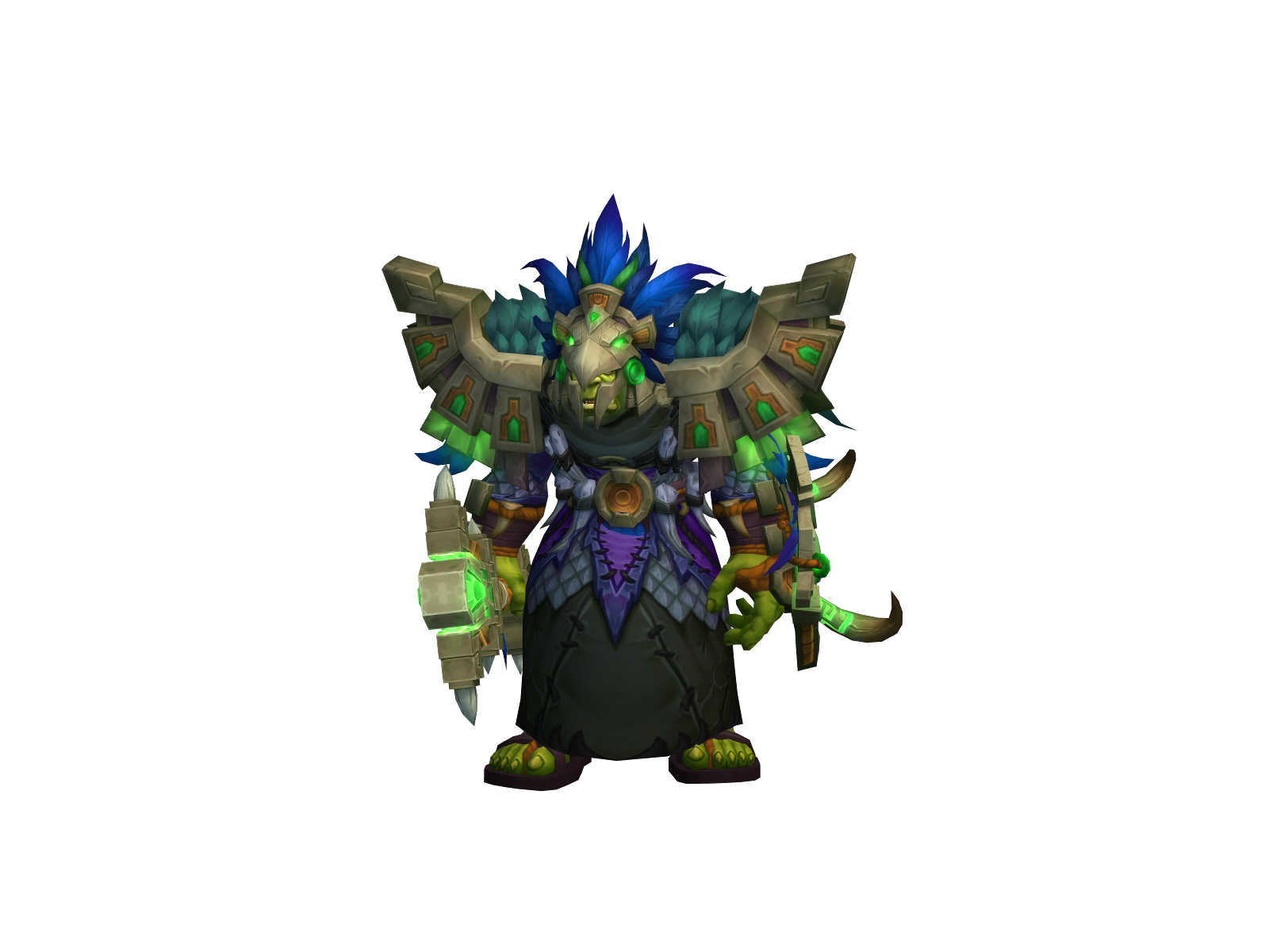 Rakermän 3D character render