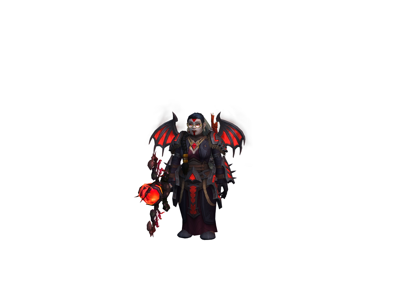 Vírgula 3D character render
