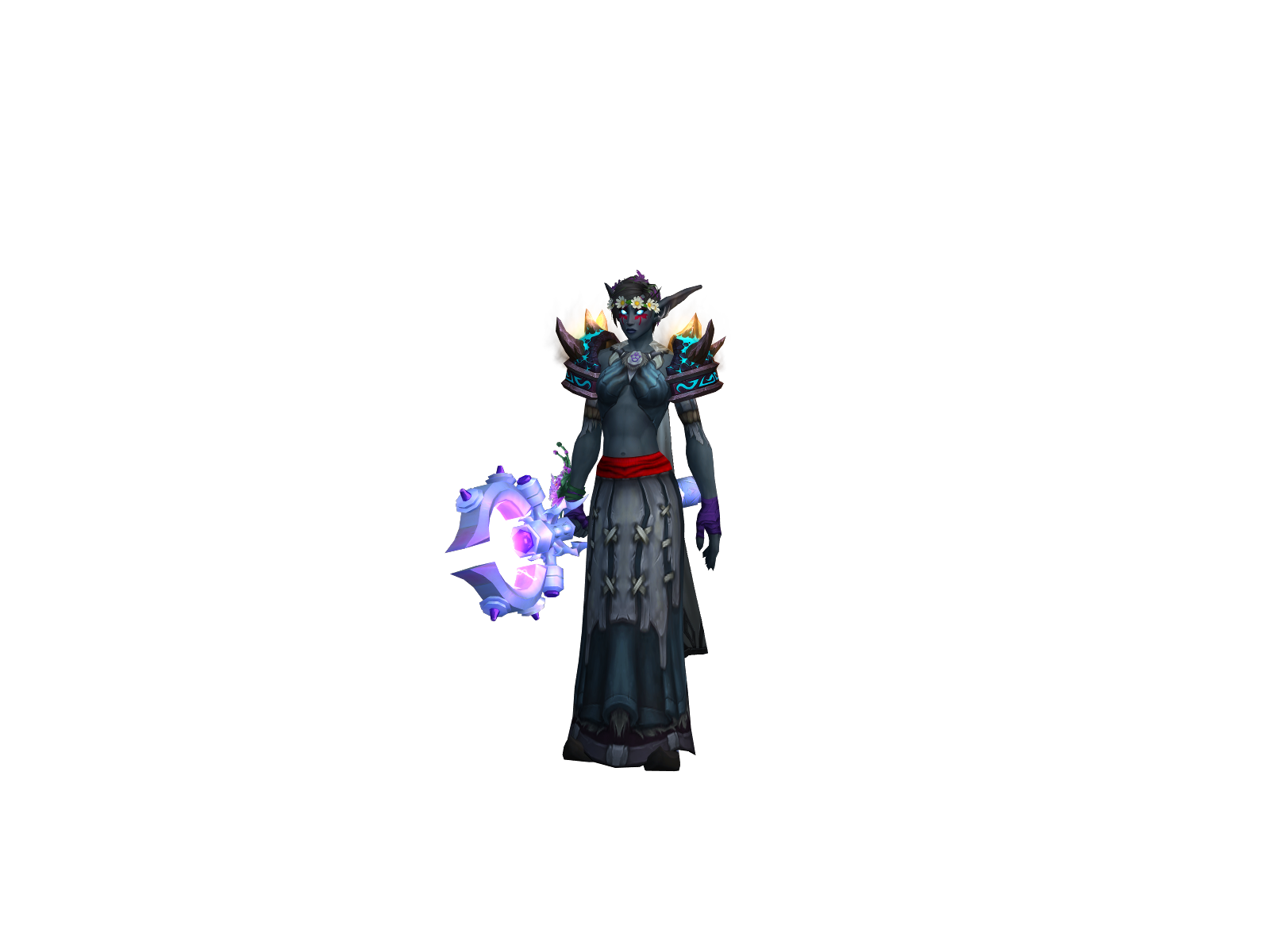 Requiemitz 3D character render