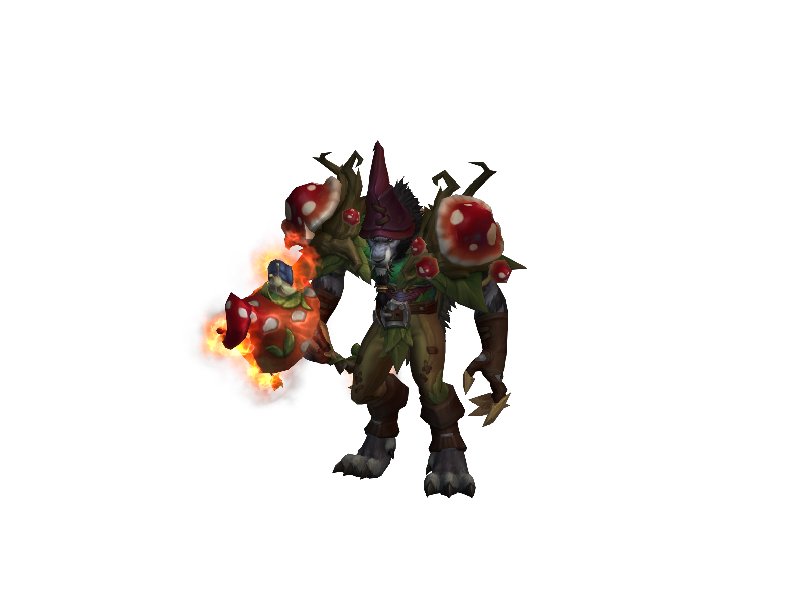 Oríon 3D character render