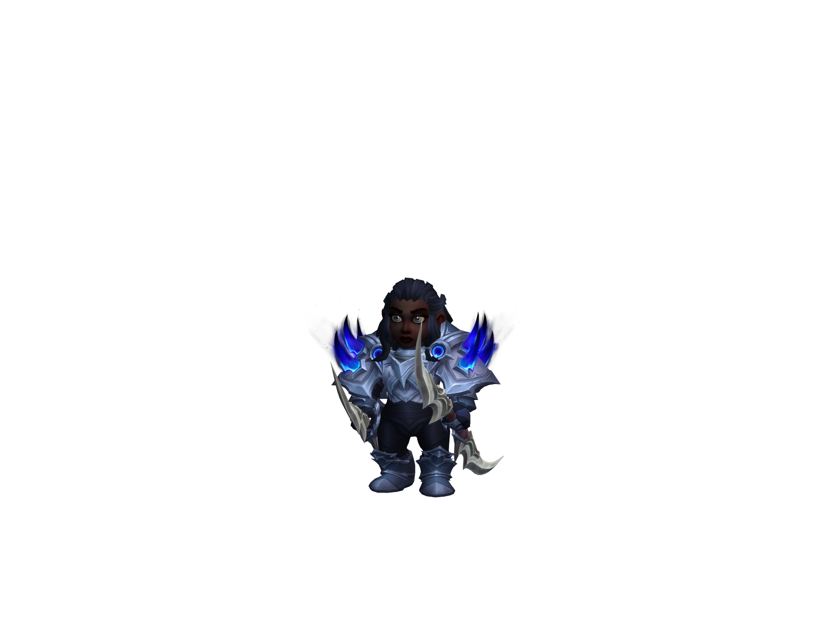 Morenita 3D character render