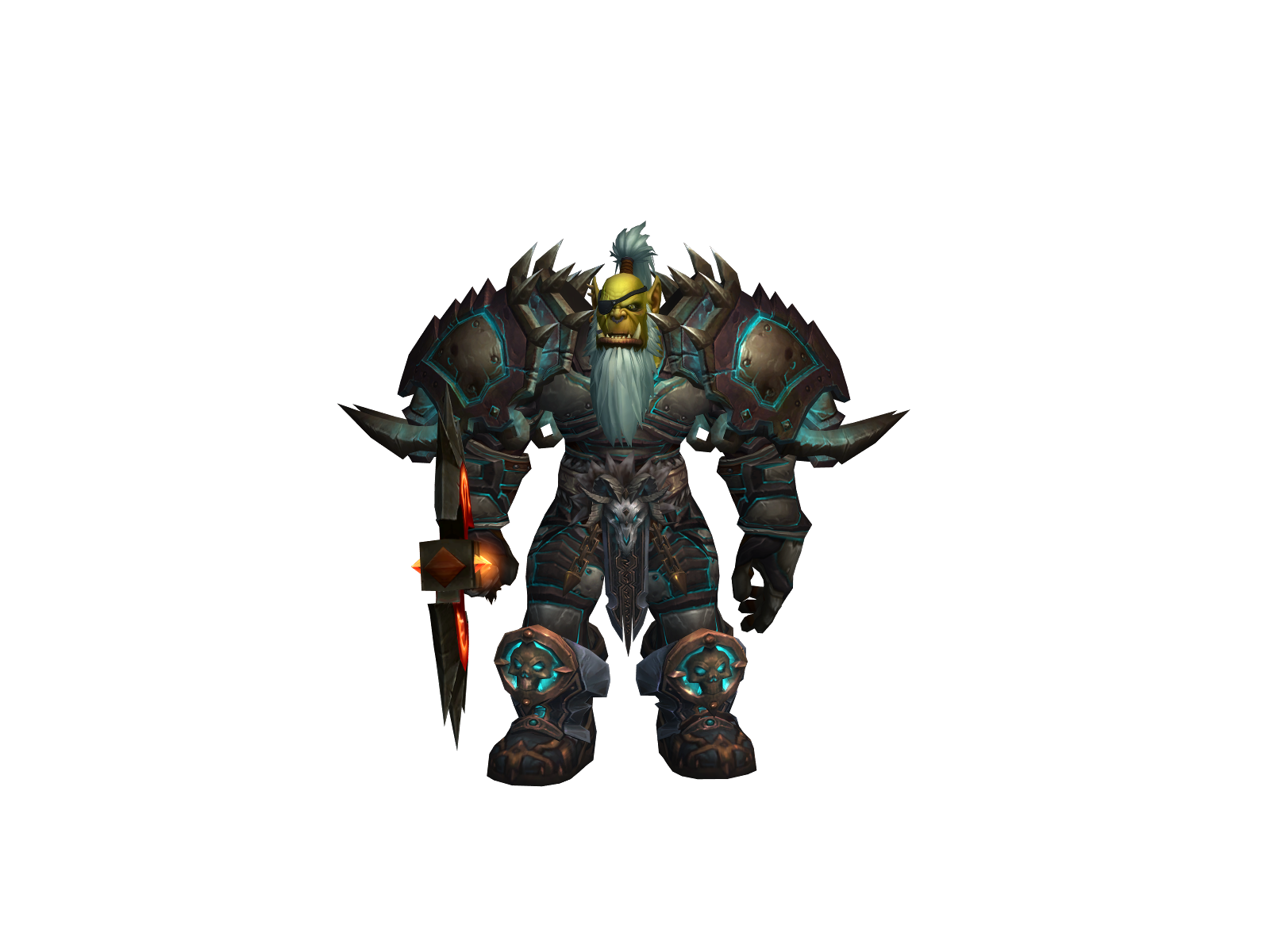 Dhaiki 3D character render