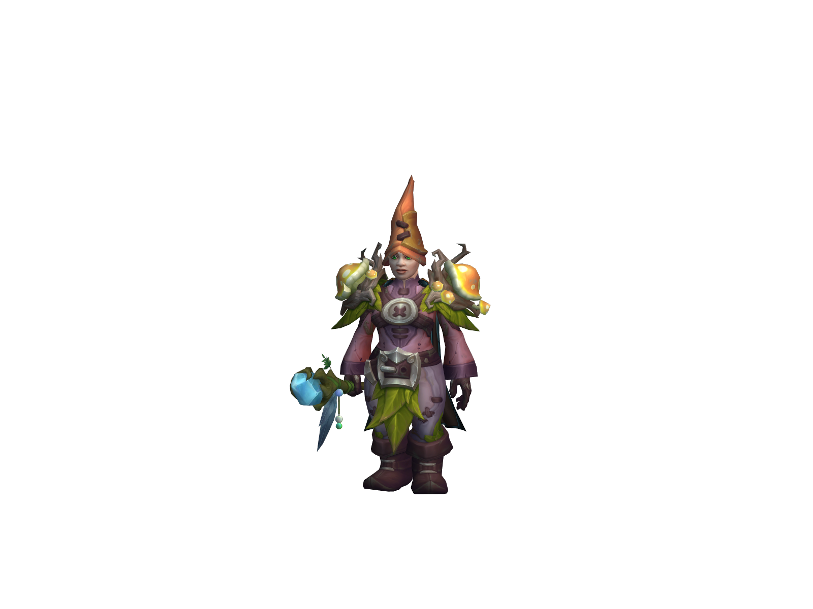 Mandhir 3D character render