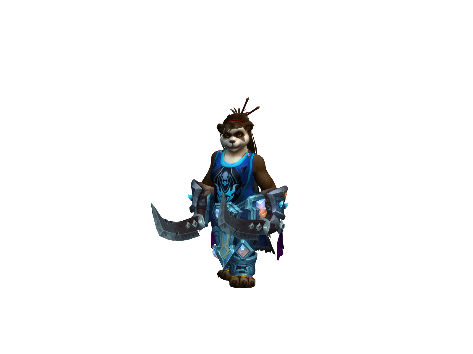 Zatarek 3D character render