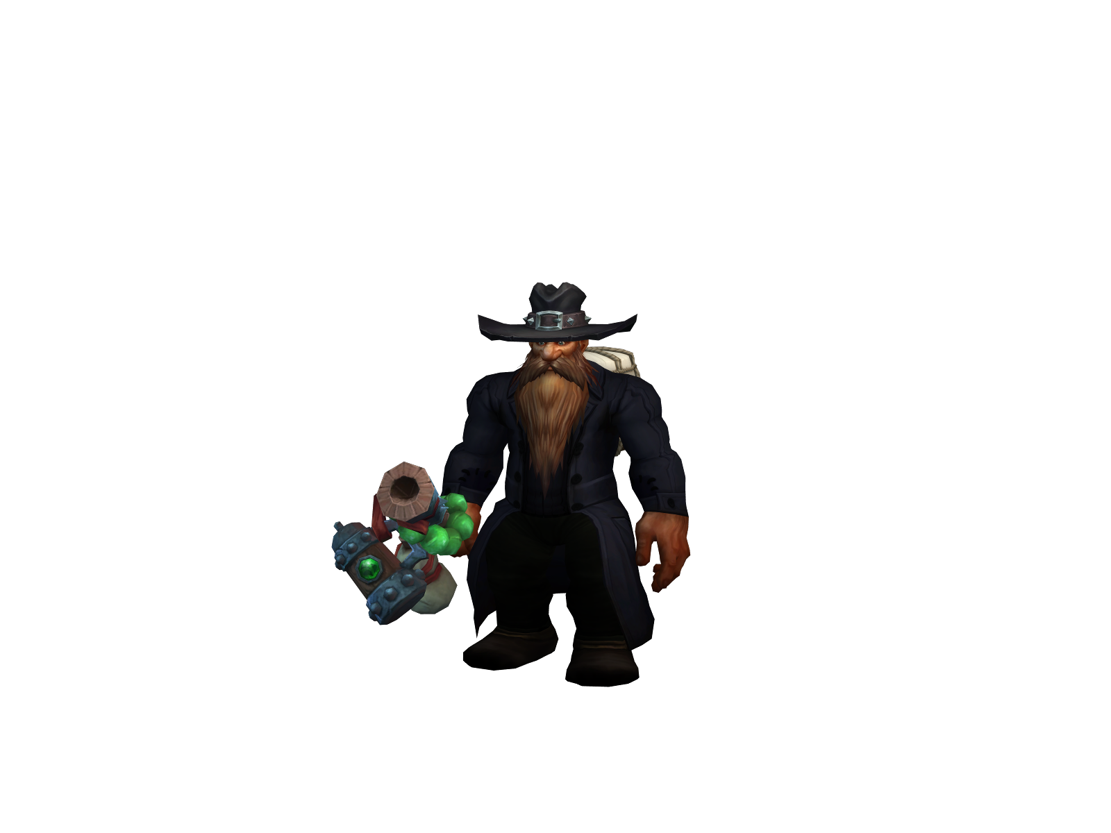 Mistpfote 3D character render