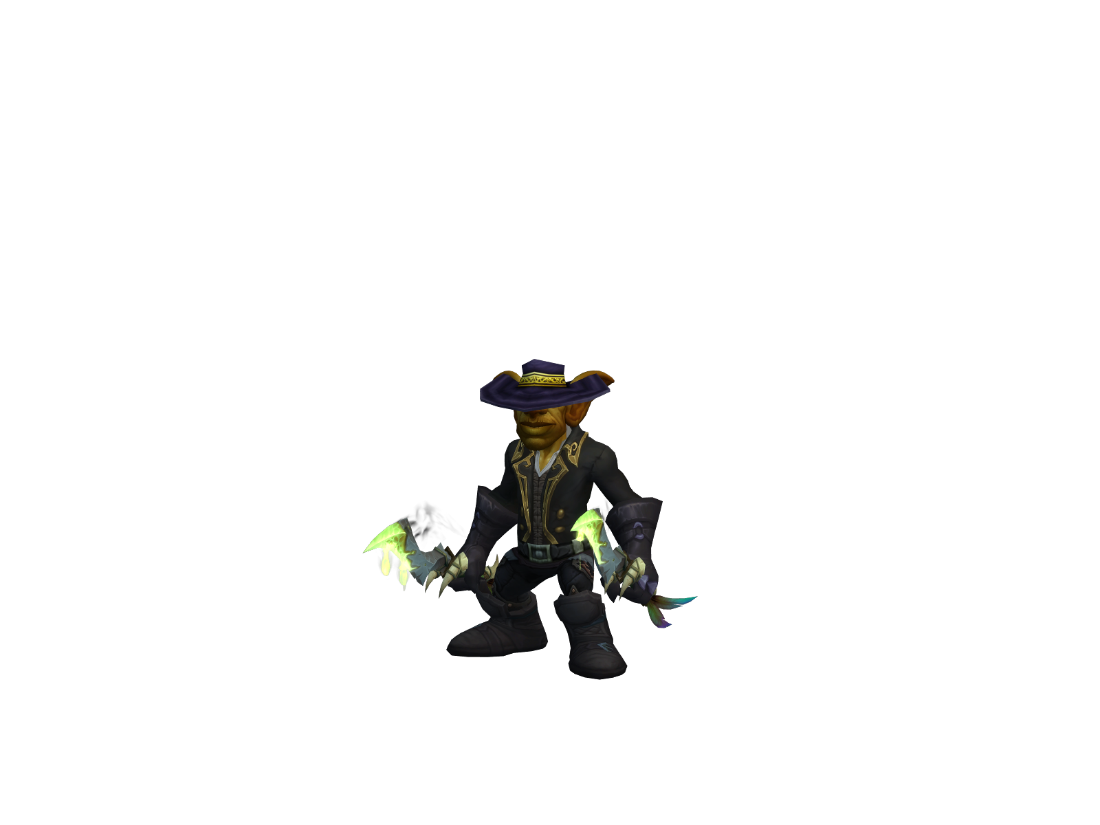 Tinitus 3D character render