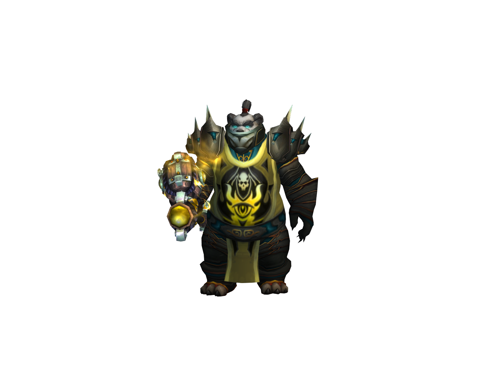 Sethamonk 3D character render