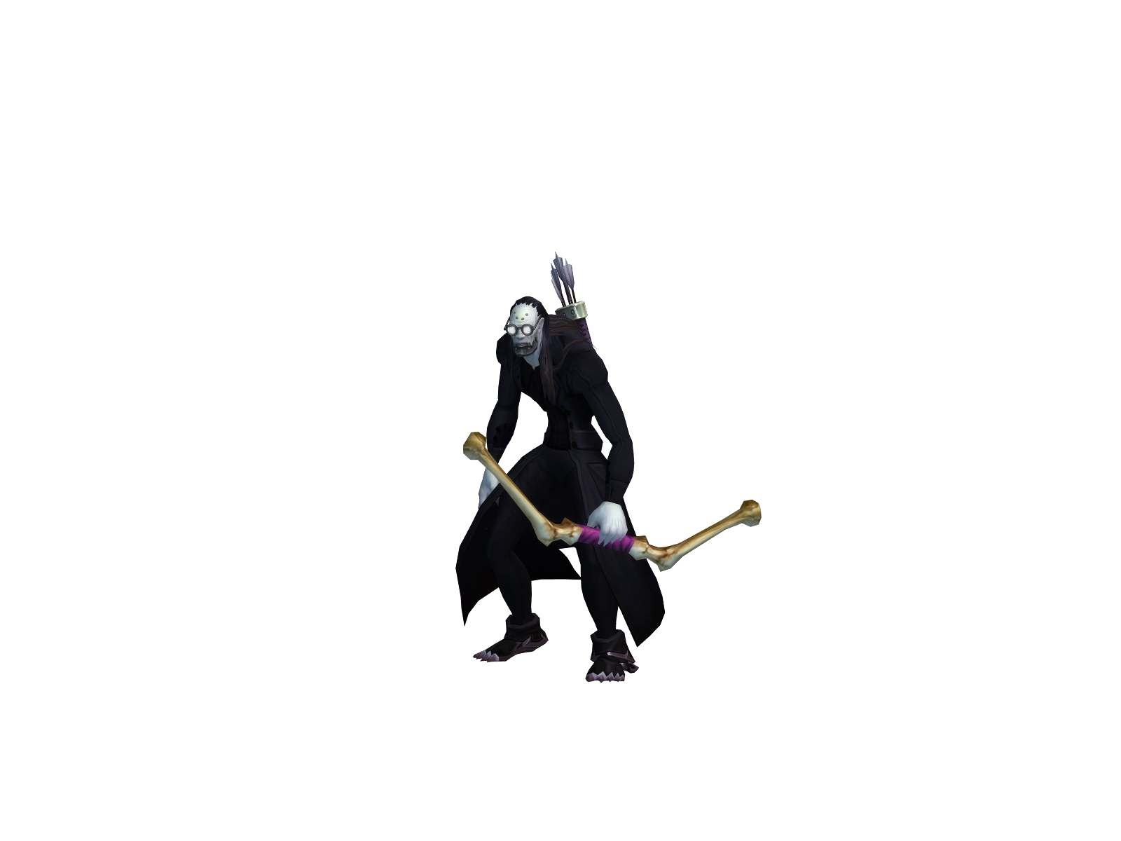 Rheyl 3D character render