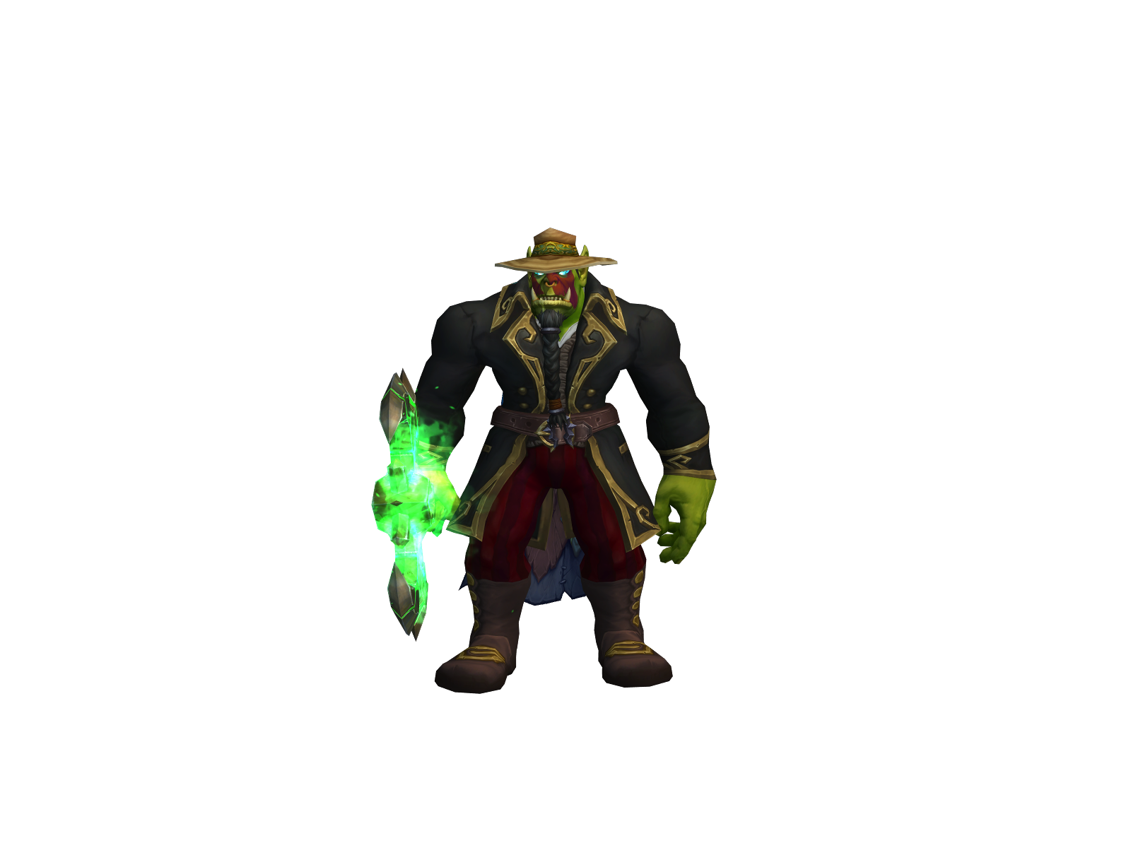Praice 3D character render