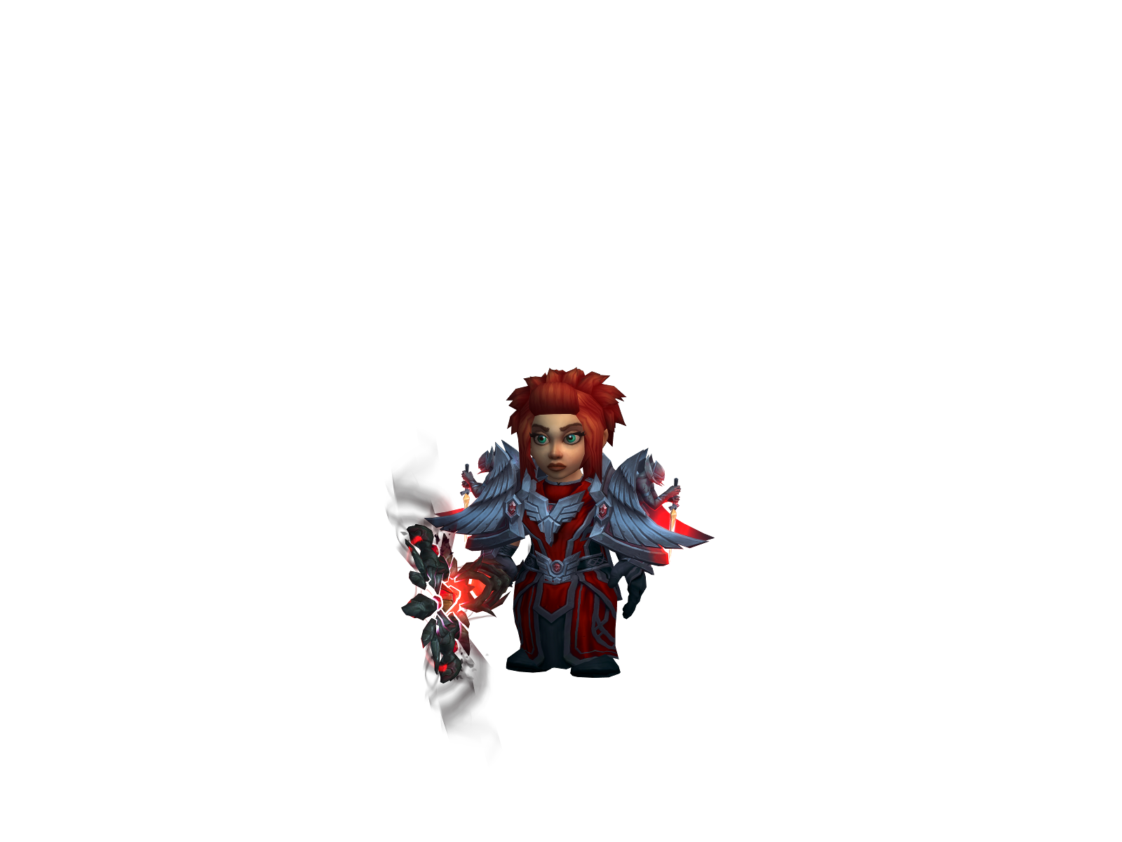 Sanchia 3D character render