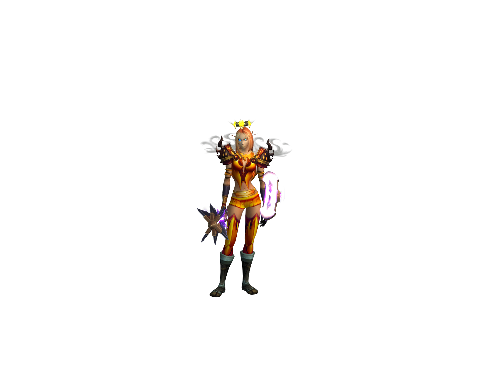 Selandrae 3D character render