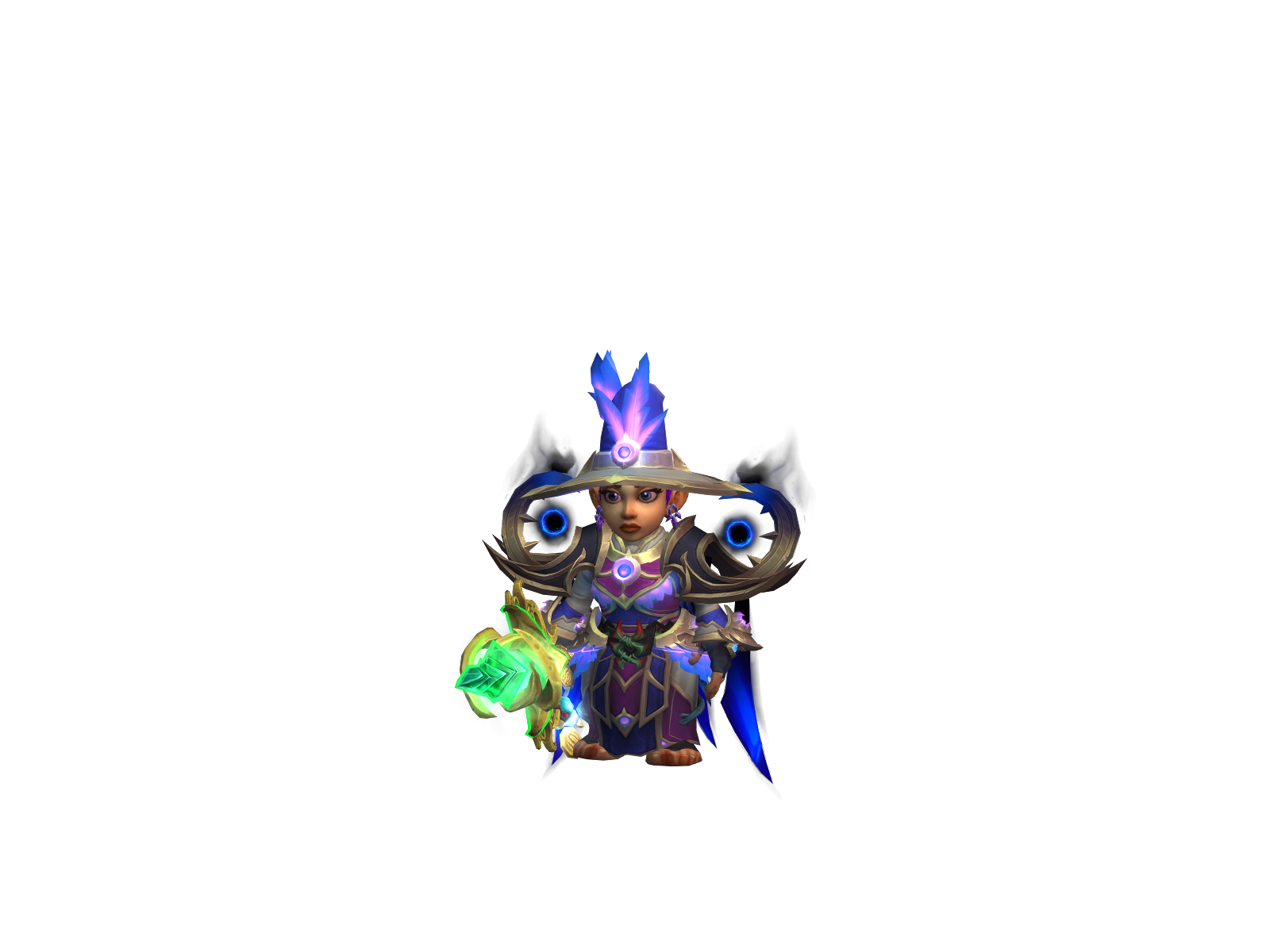 Pérle 3D character render