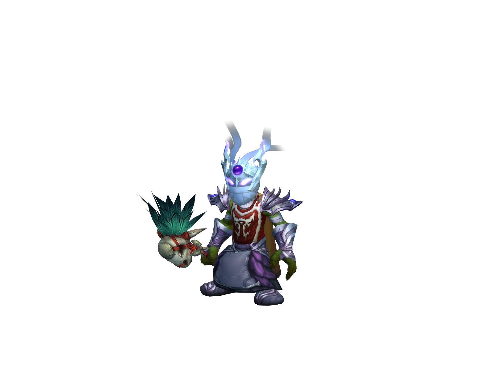 Desvadôs 3D character render
