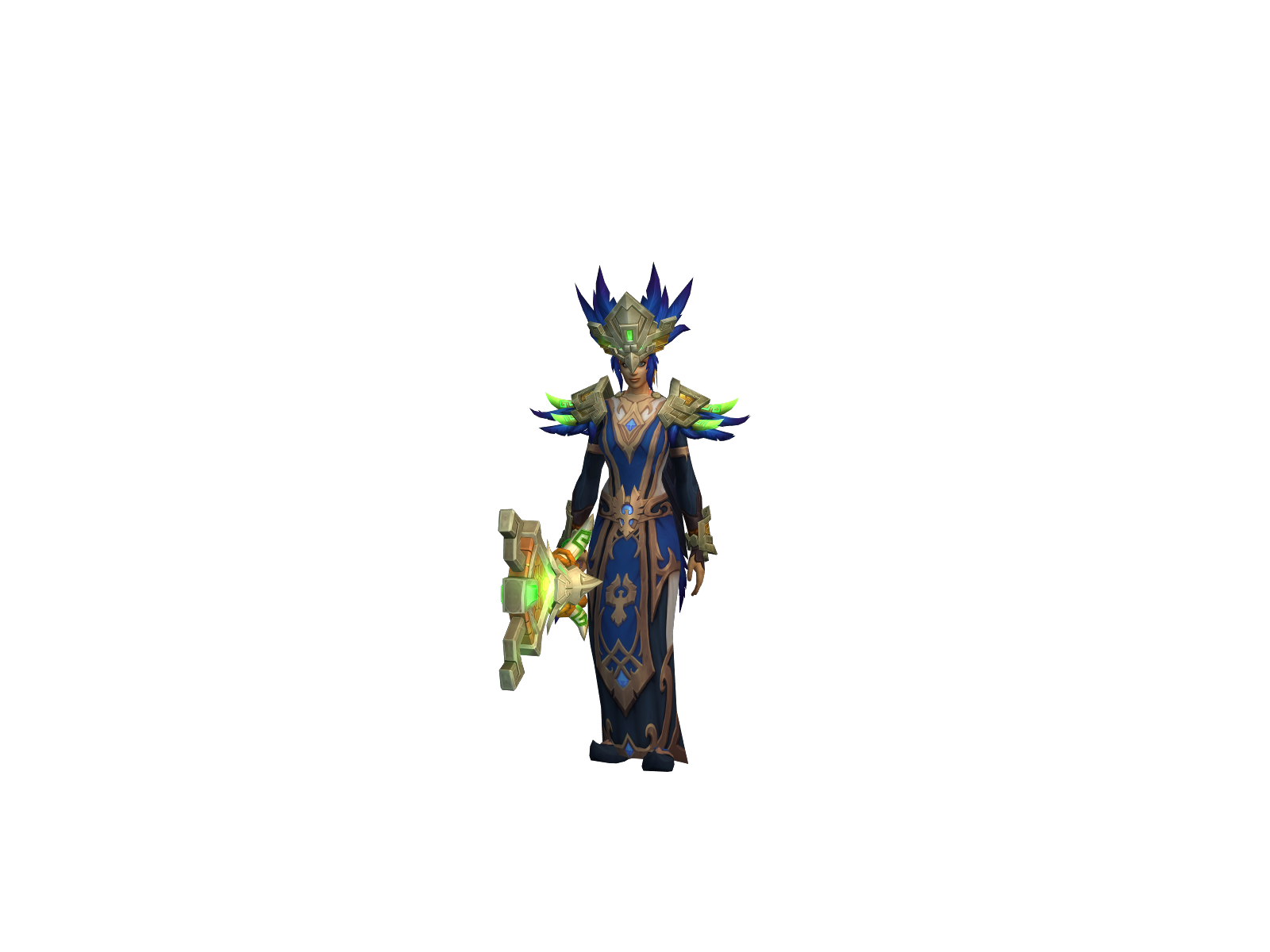 Tiva 3D character render