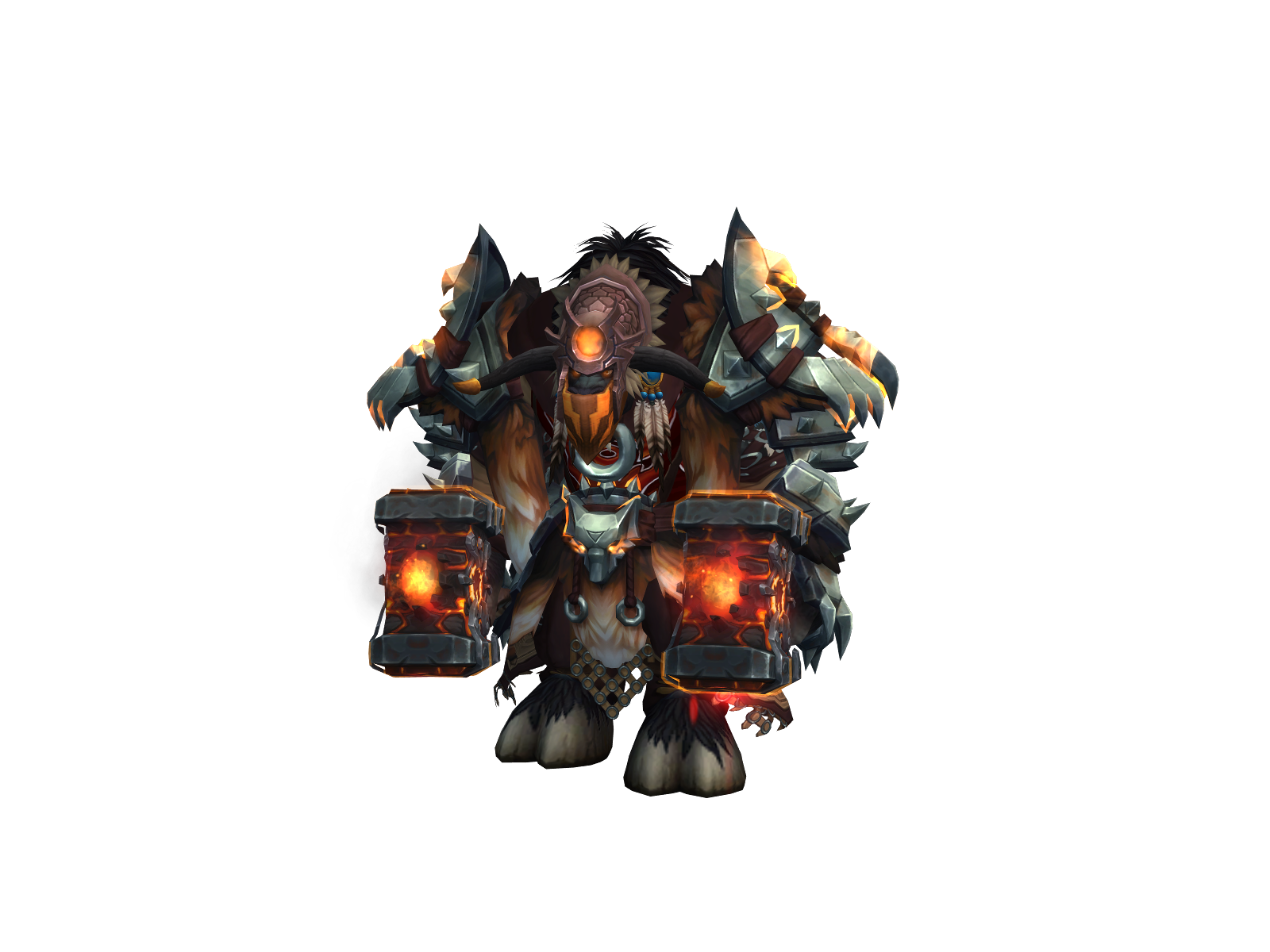 Rudolfuß 3D character render
