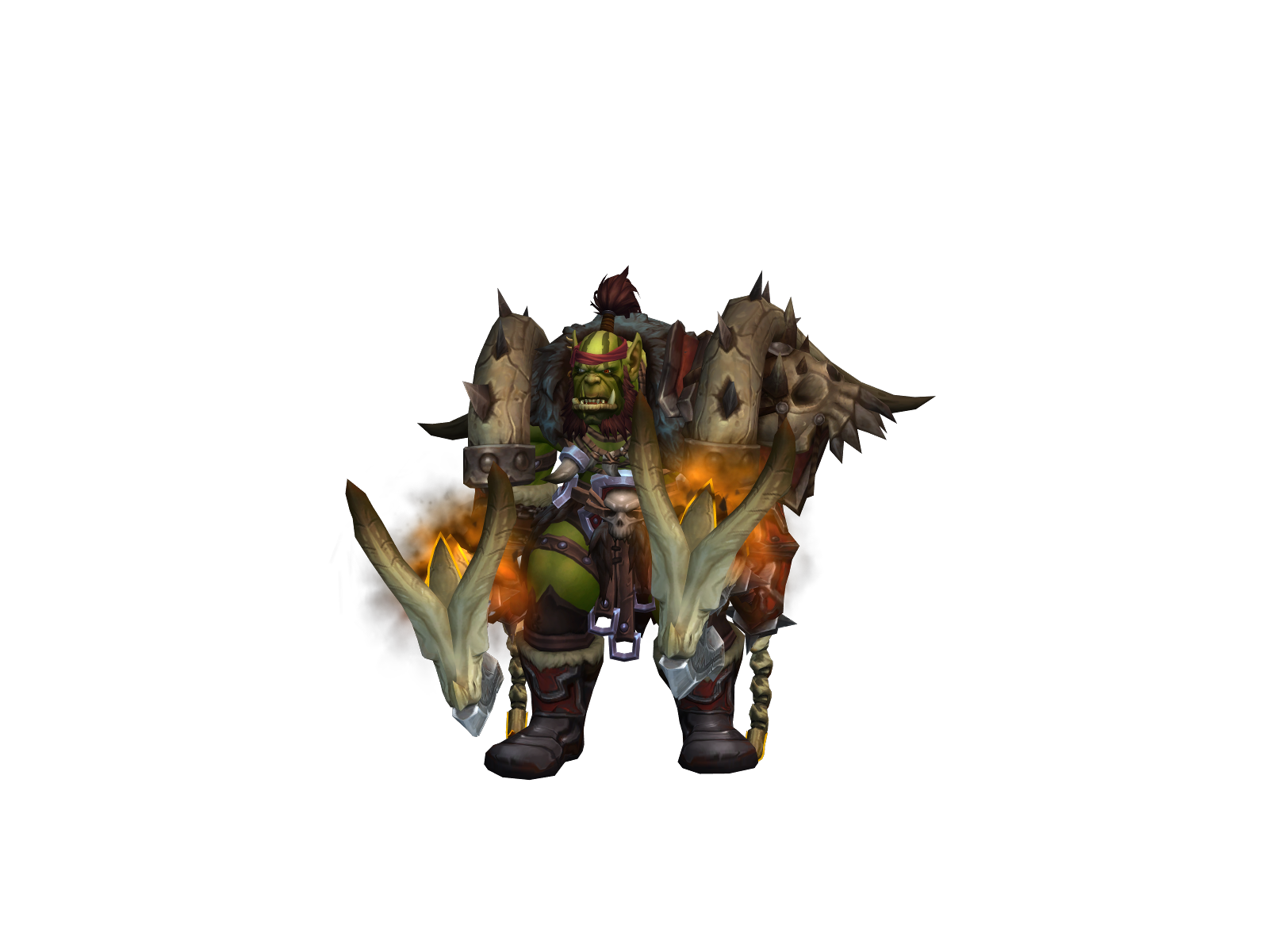 Grombatz 3D character render