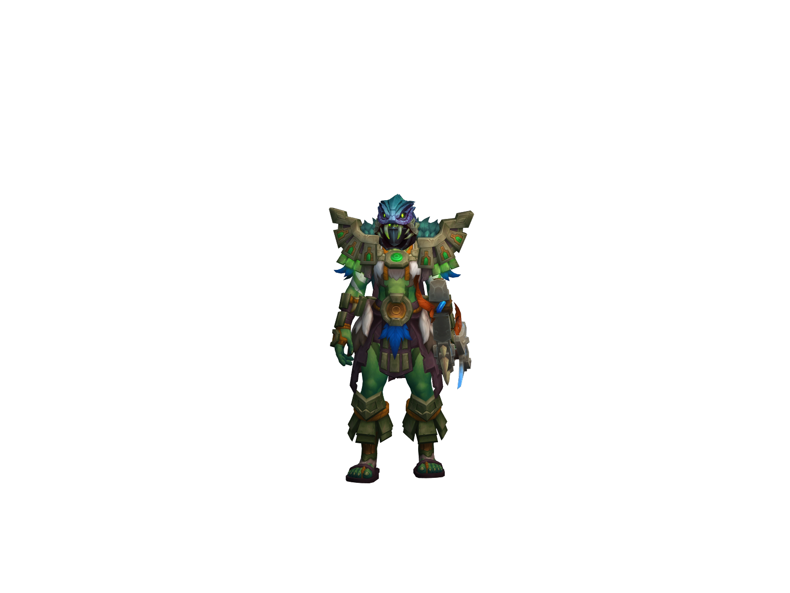 Gorvasha 3D character render