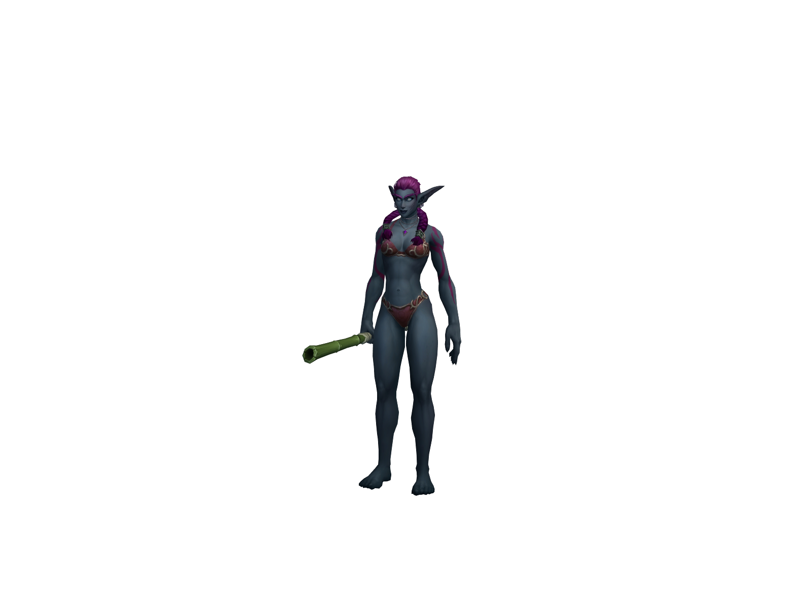 Nazalia 3D character render