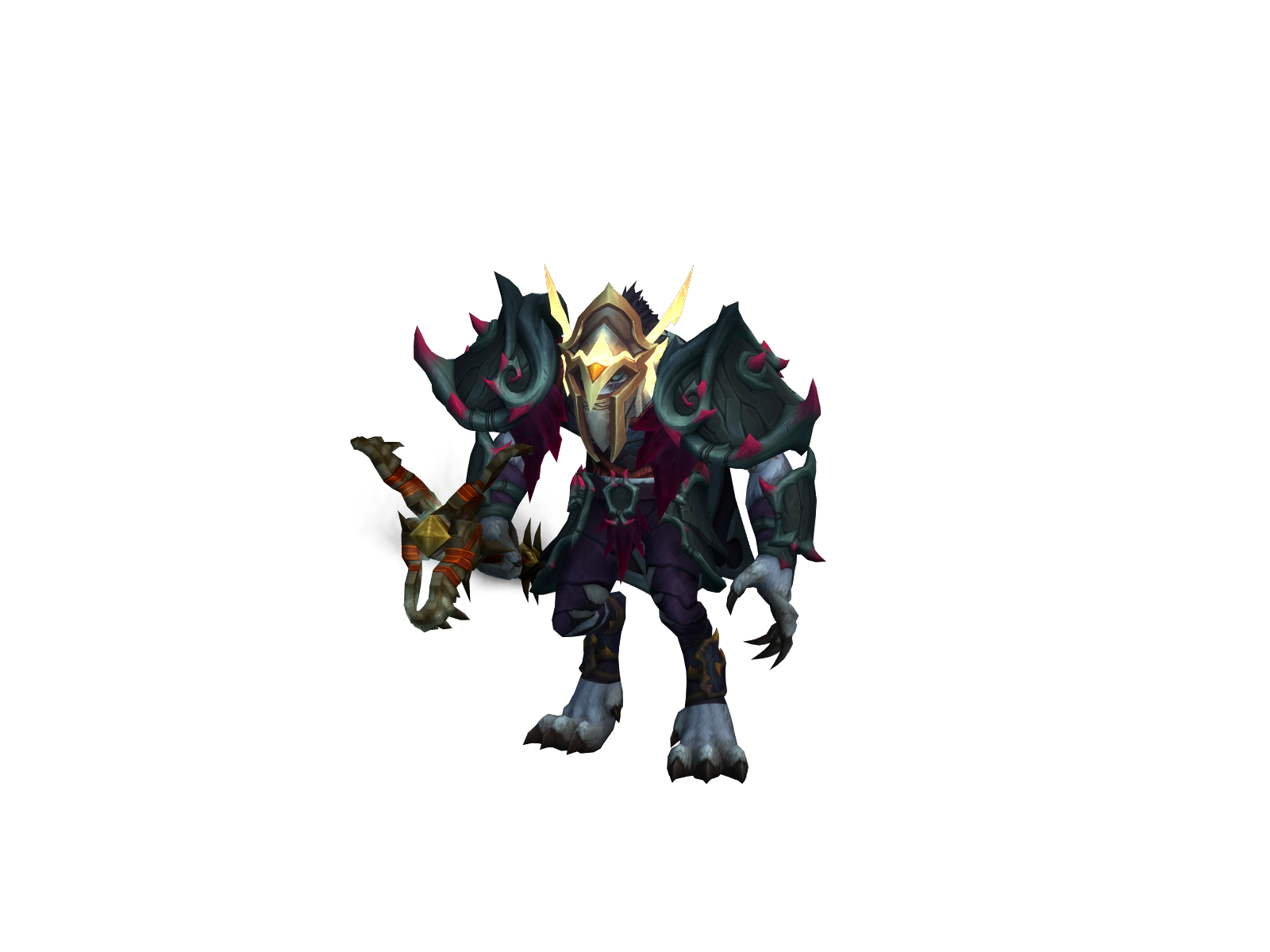 Derweißehai 3D character render
