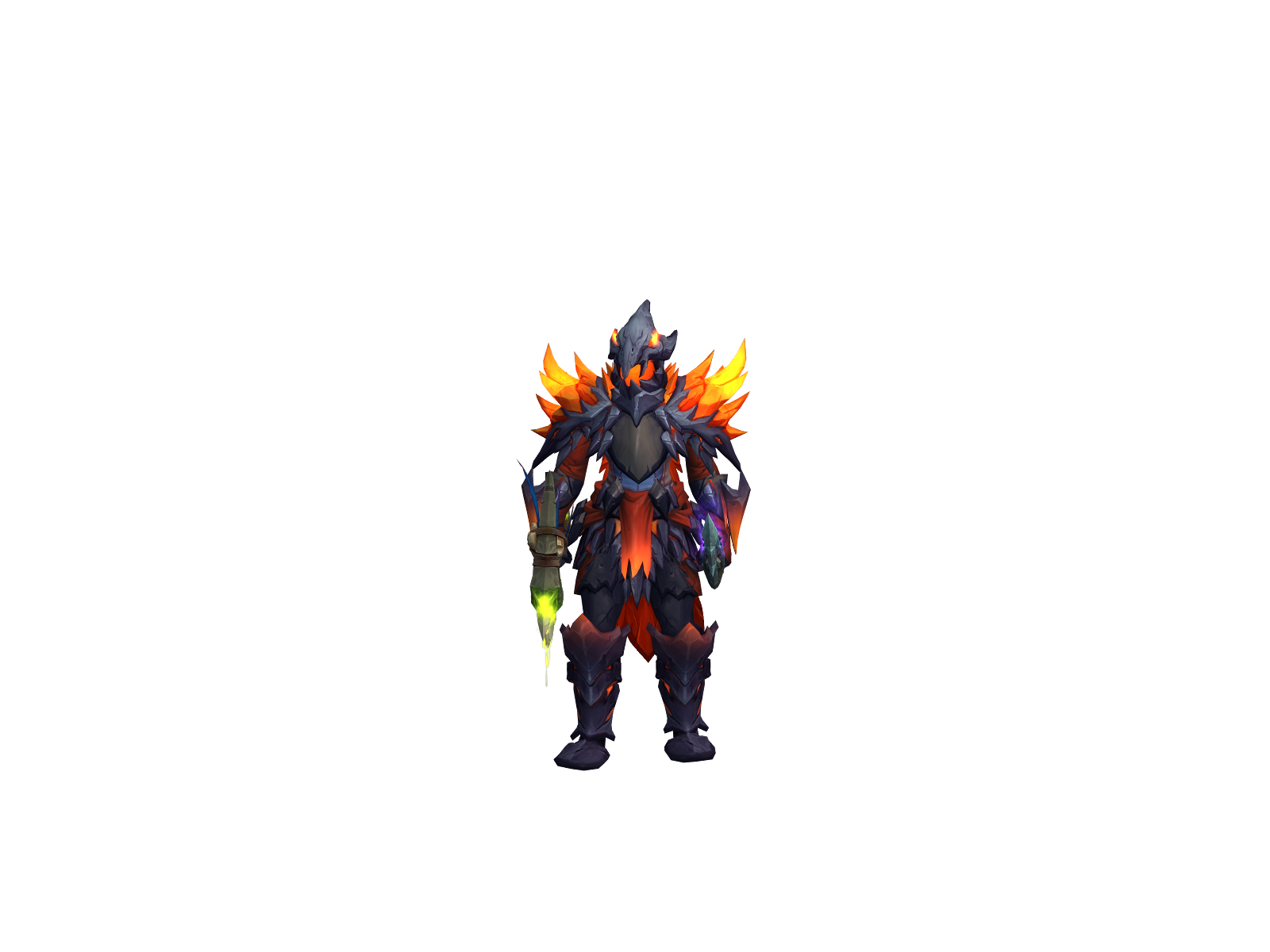 Vraelxharoth 3D character render