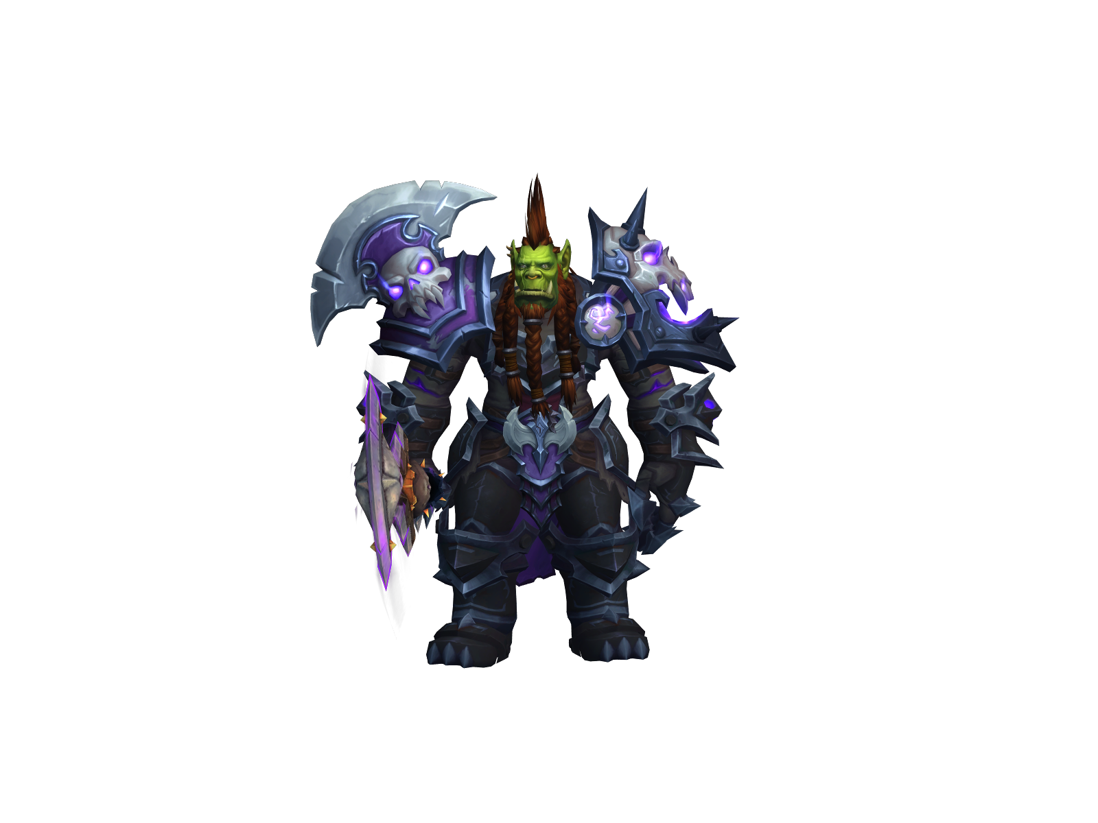 Schentor 3D character render