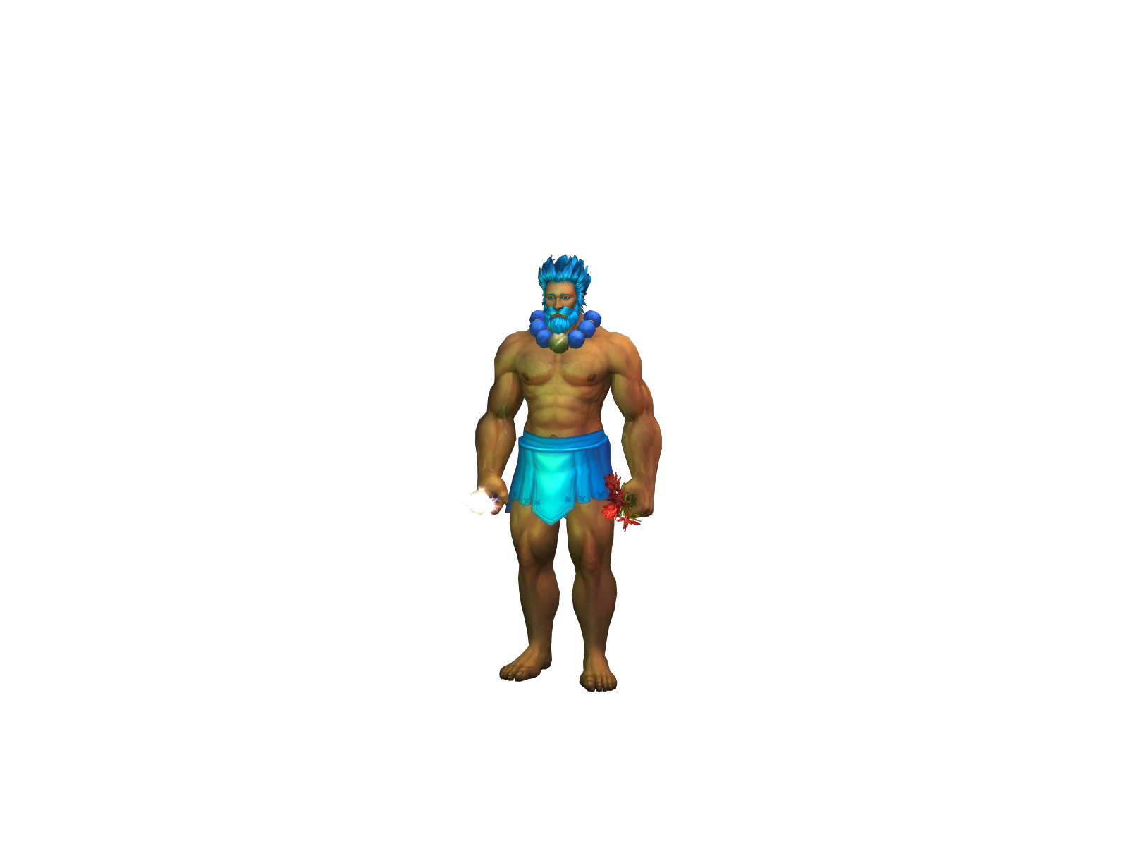 Atonis 3D character render