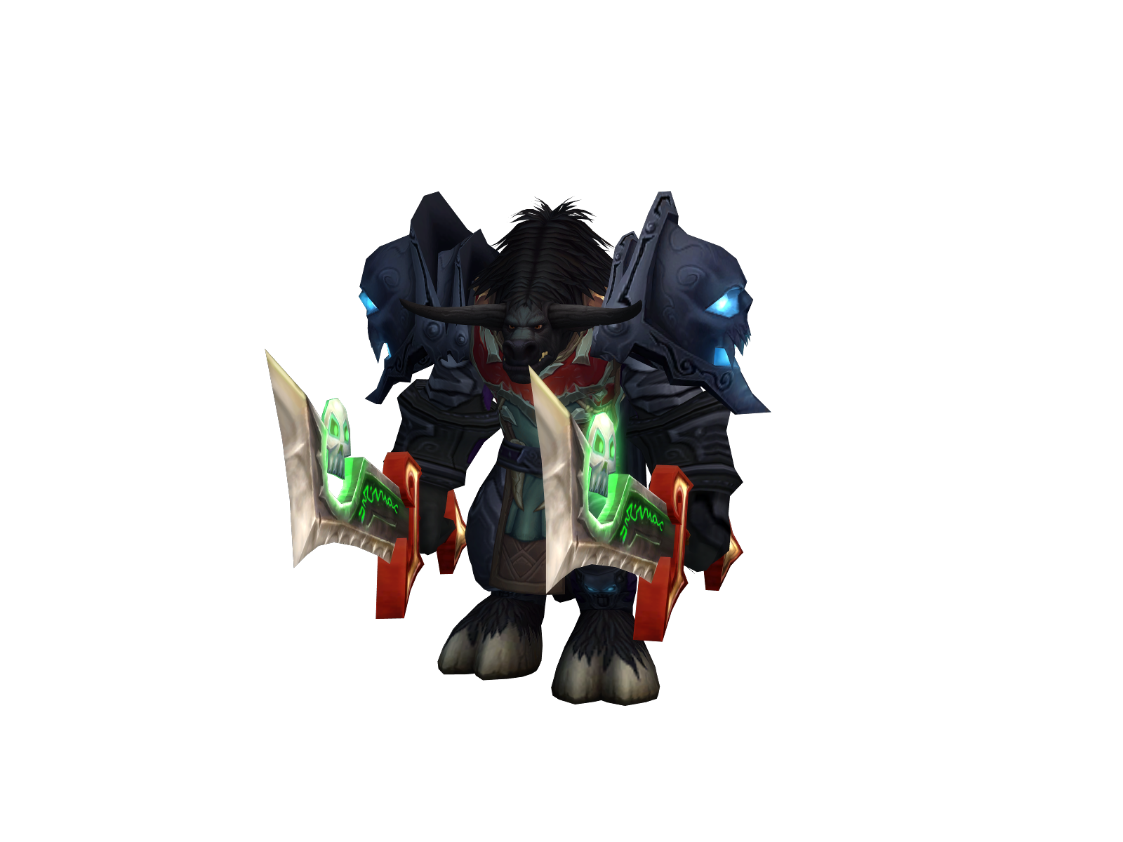 Enraged 3D character render