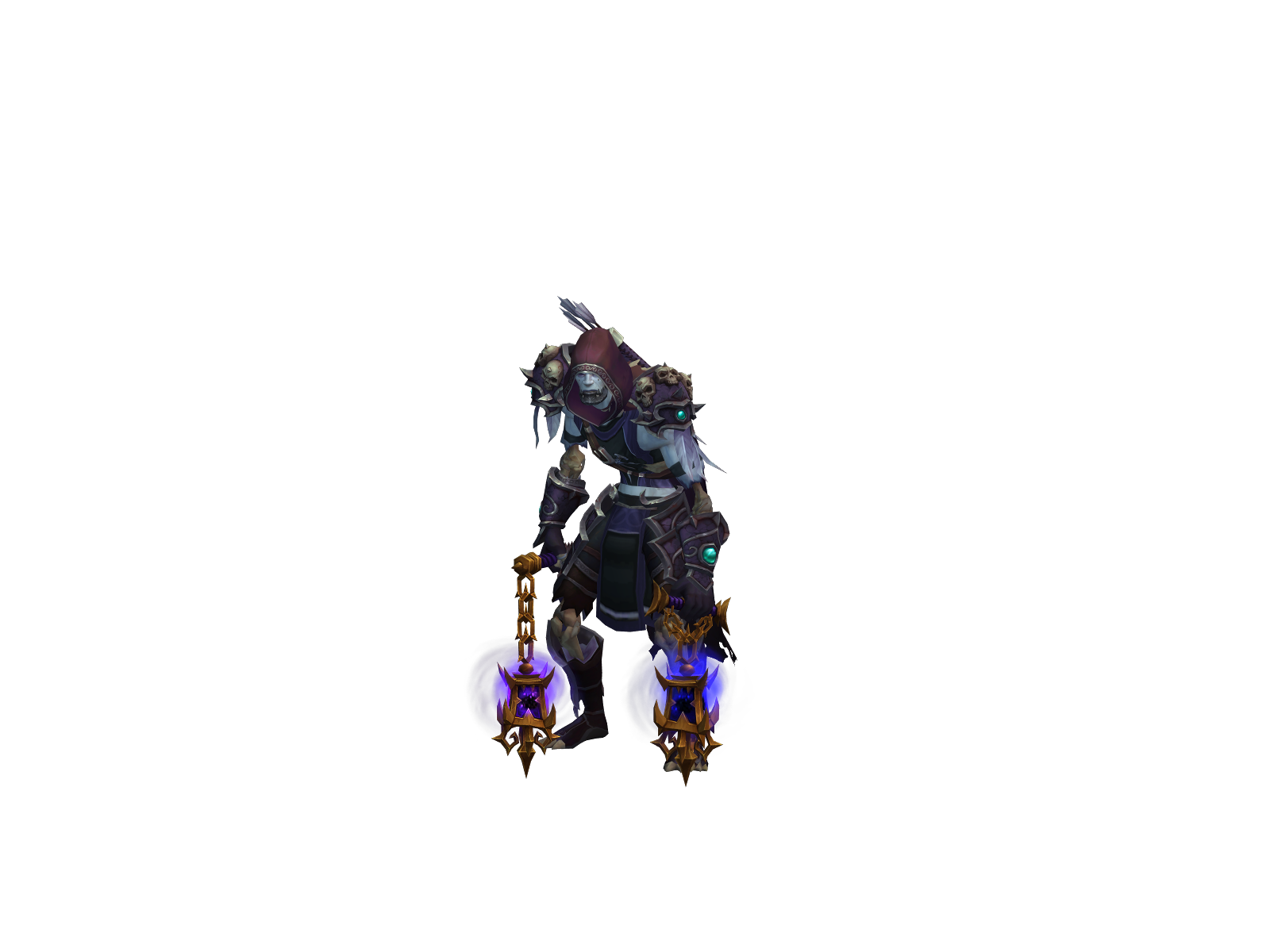 Grúshash 3D character render