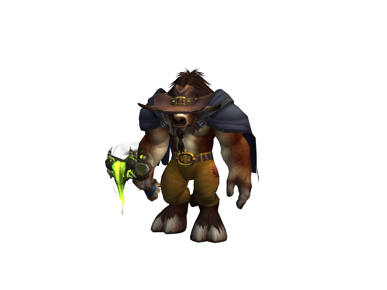 Argrul 3D character render