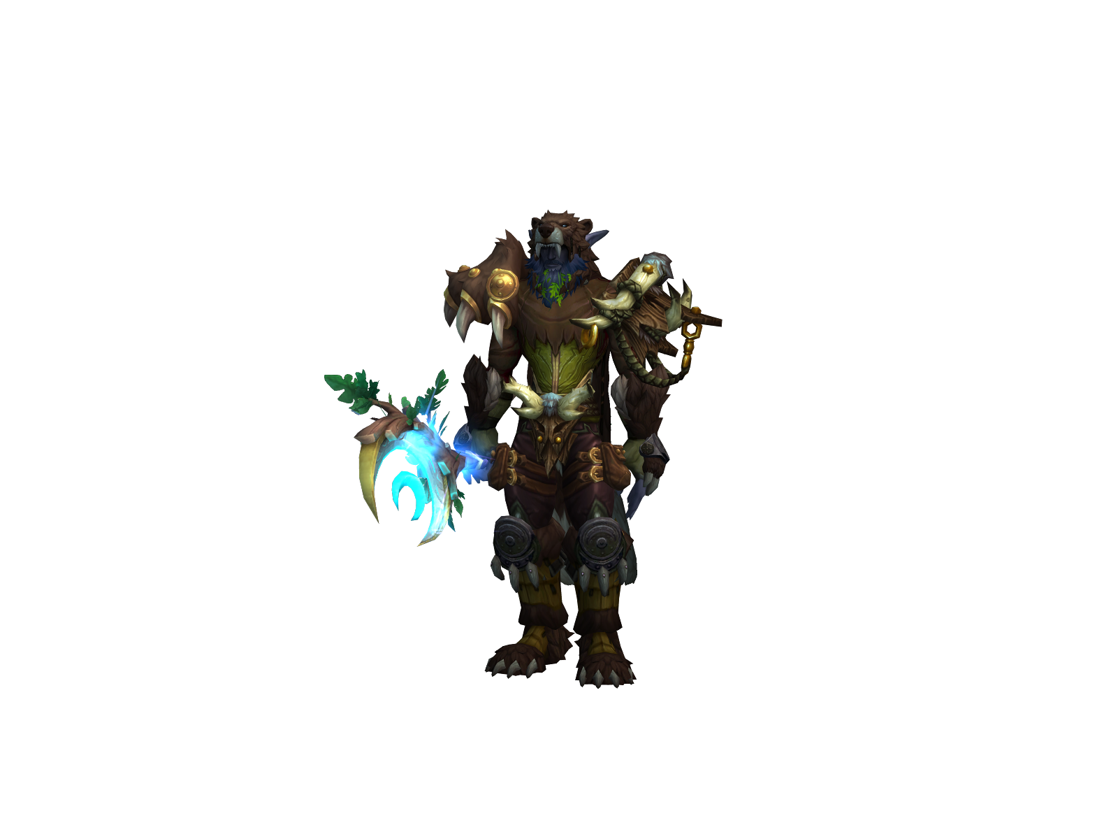 Ráidén 3D character render