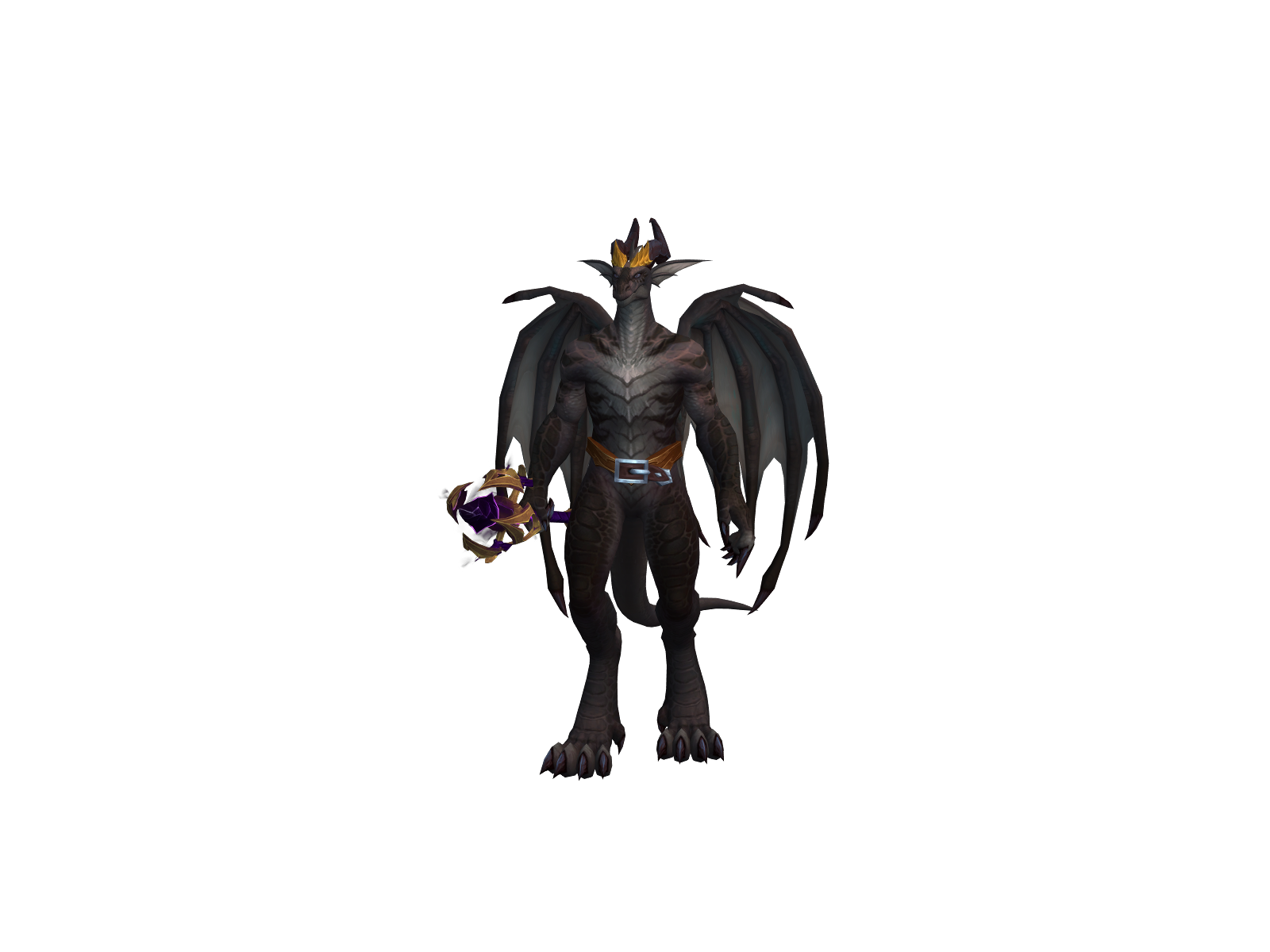 Shoutout 3D character render