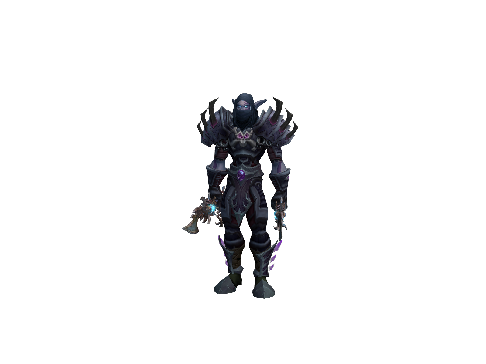 Zharion 3D character render