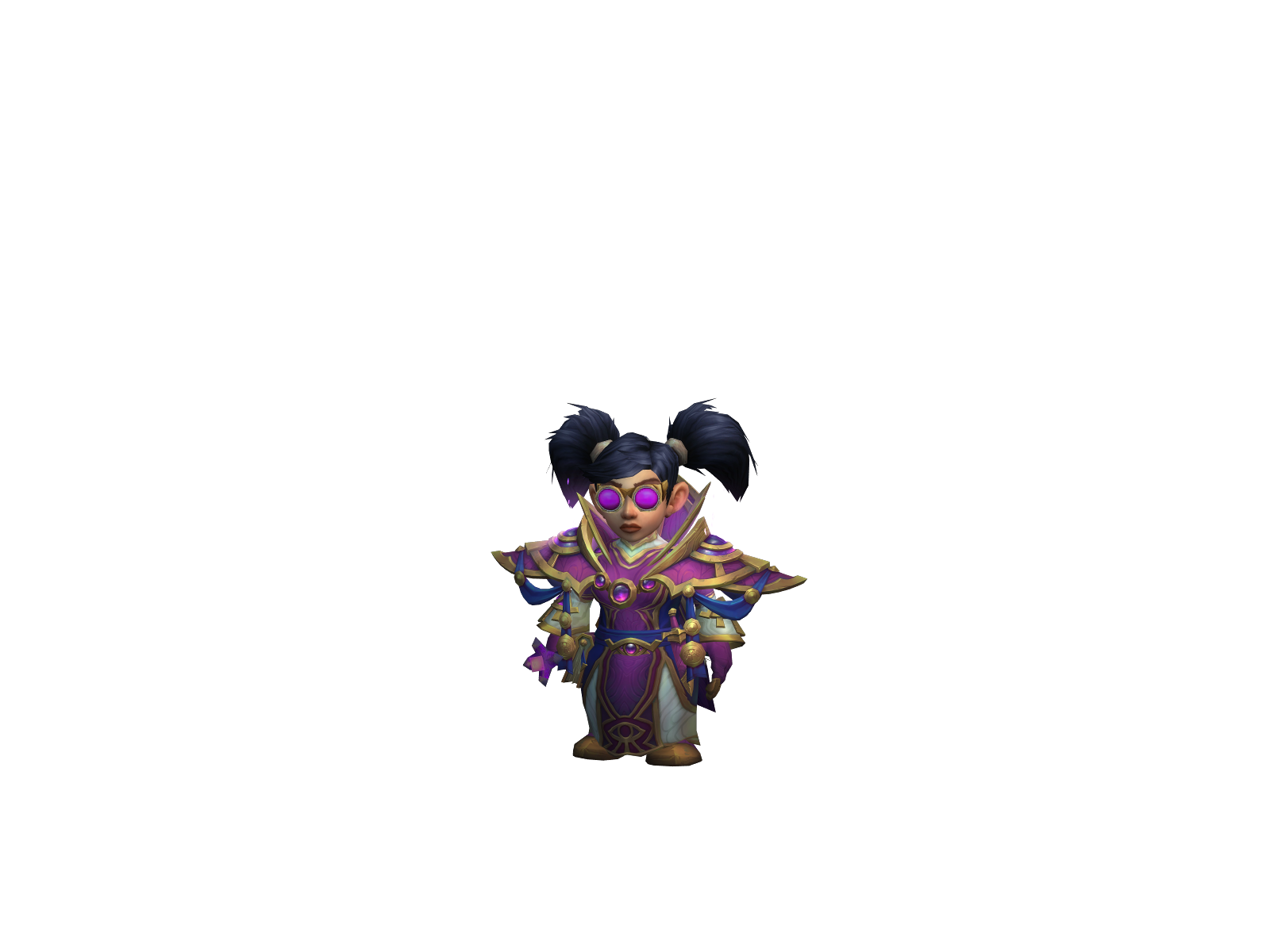 Veganmage 3D character render