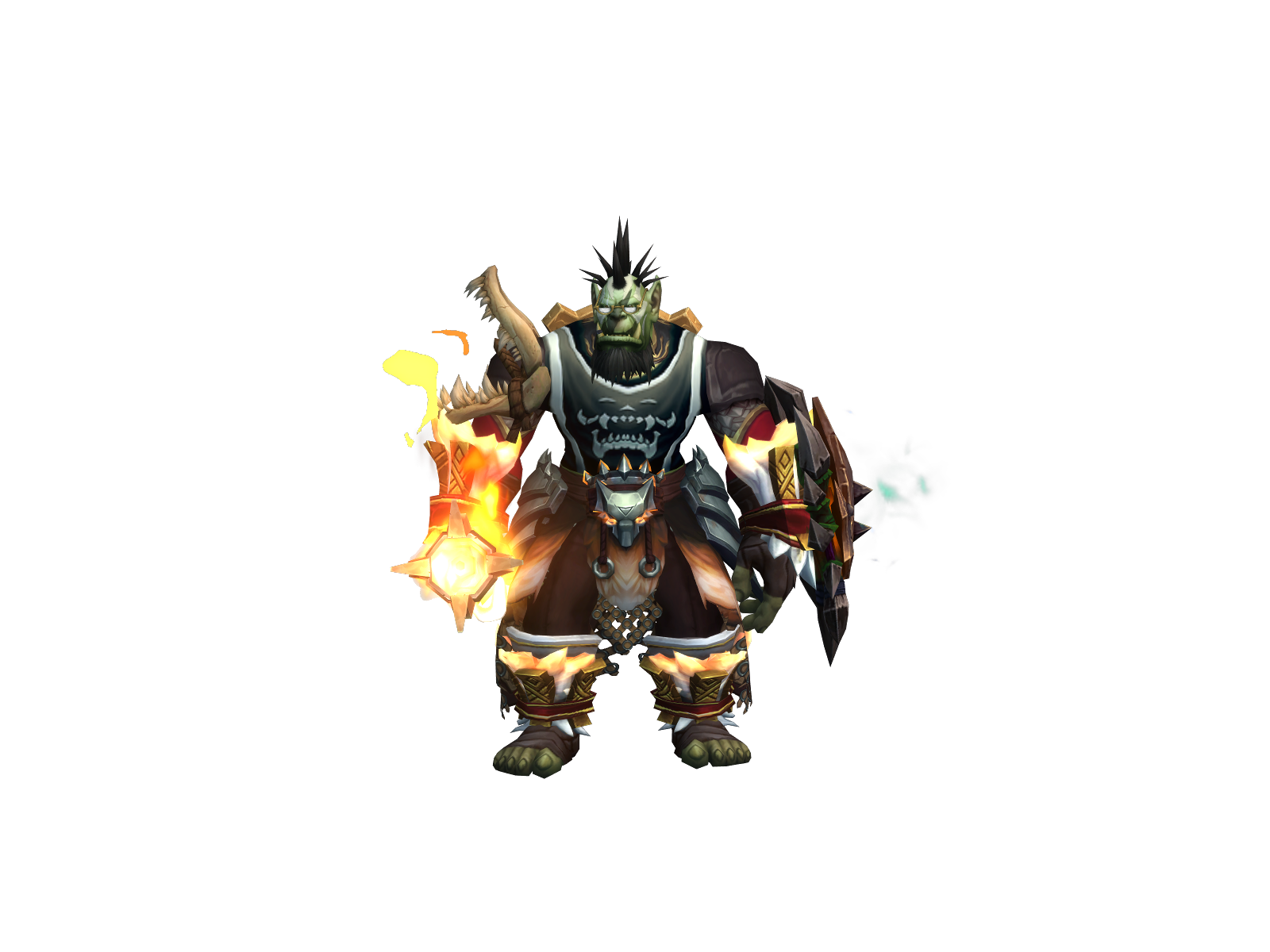 Zórn 3D character render