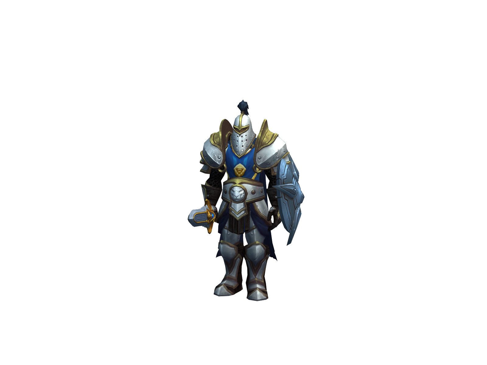 nonheal 3D character render