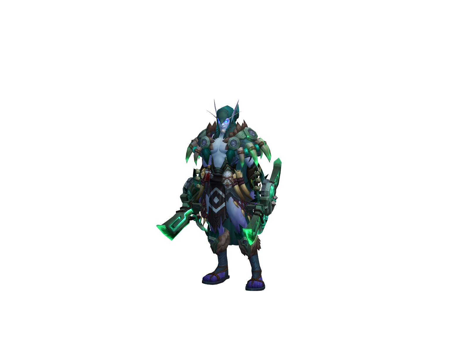 Sylmir 3D character render
