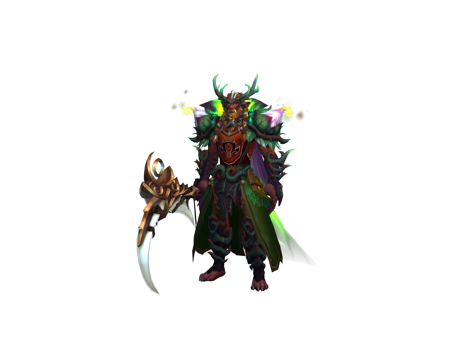 Sepii 3D character render