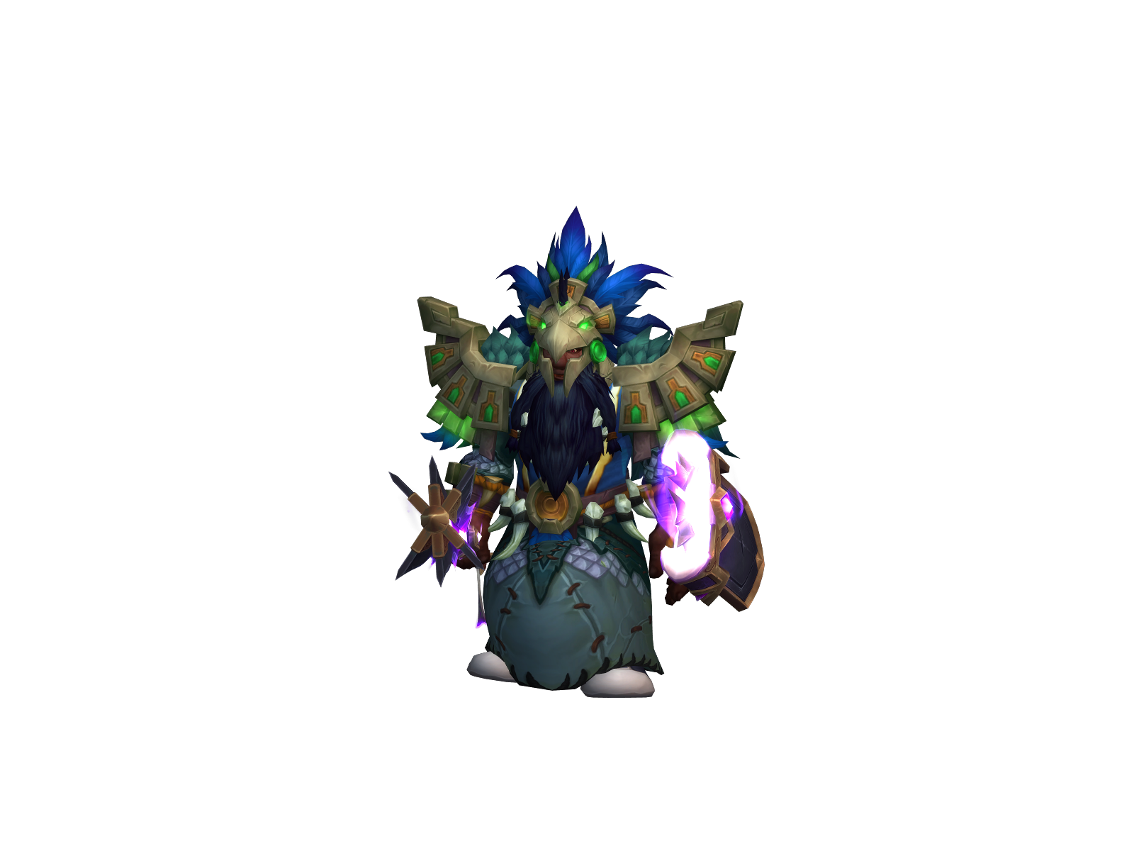 Slaytér 3D character render