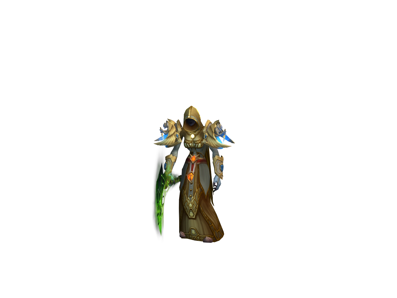 Sezola 3D character render