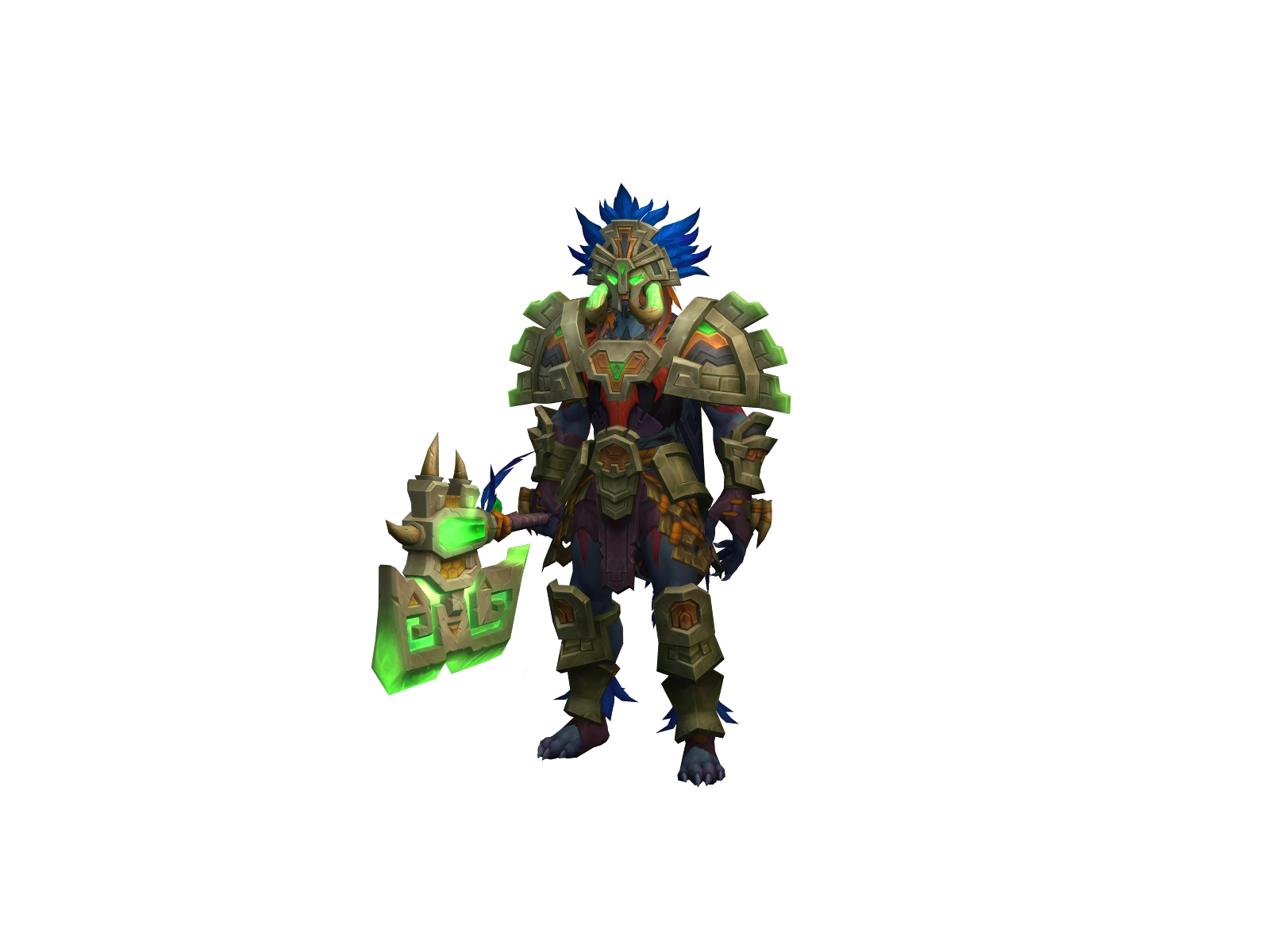 Ôdìn 3D character render