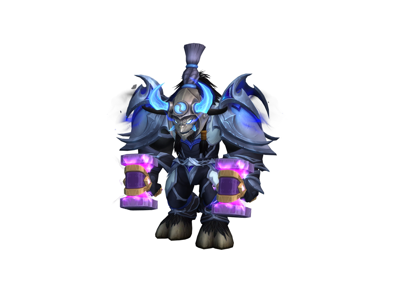 Chihorn 3D character render