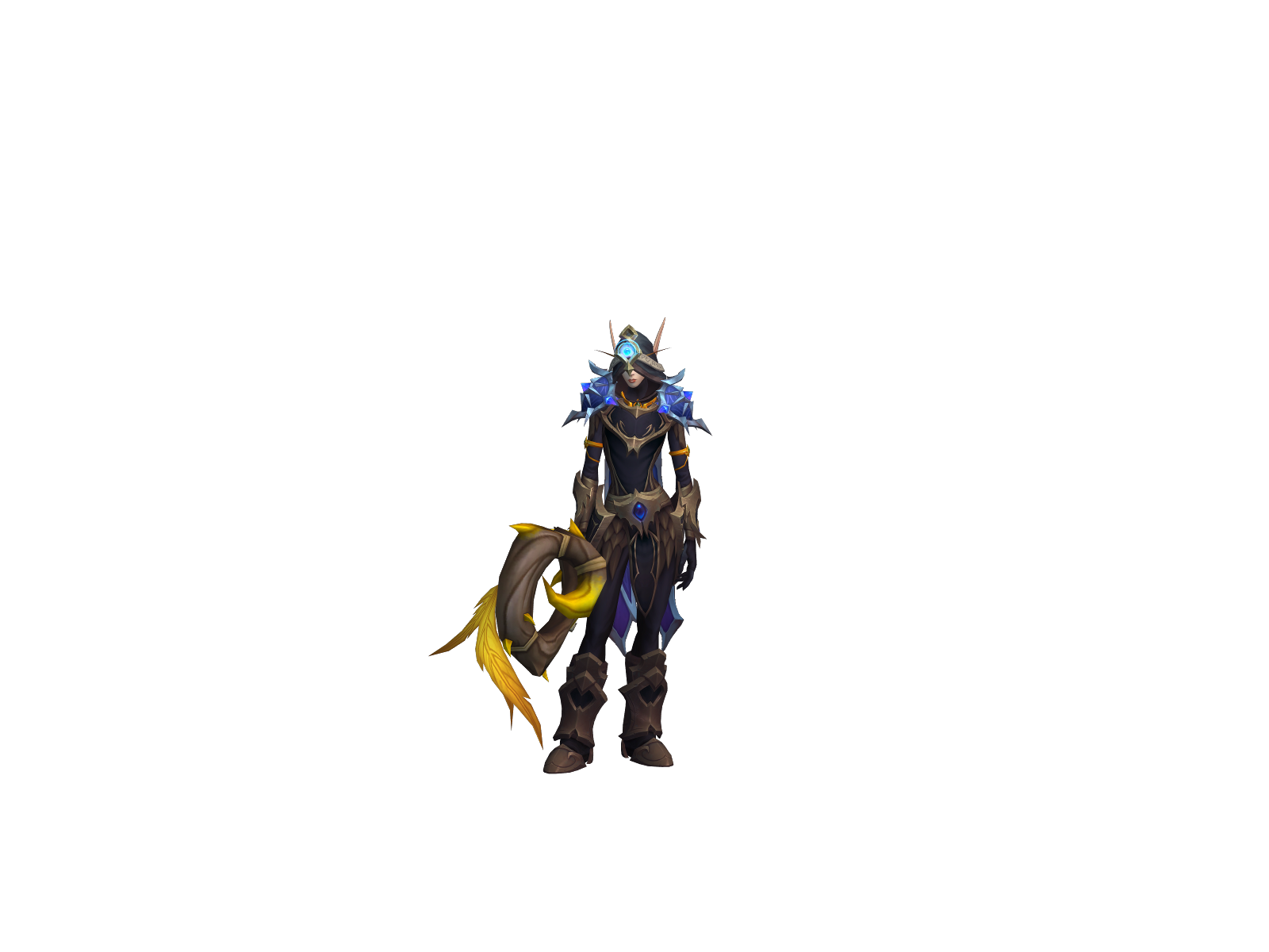 Schlulu 3D character render