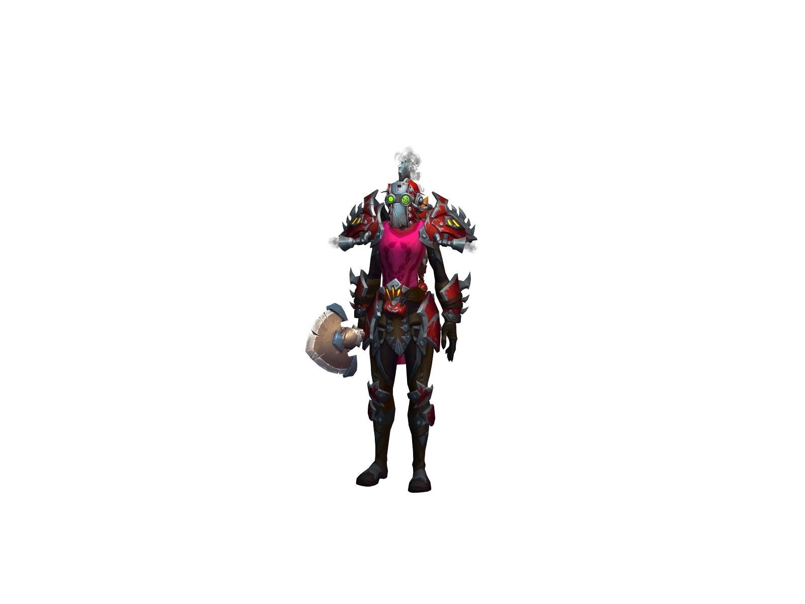 Saublind 3D character render