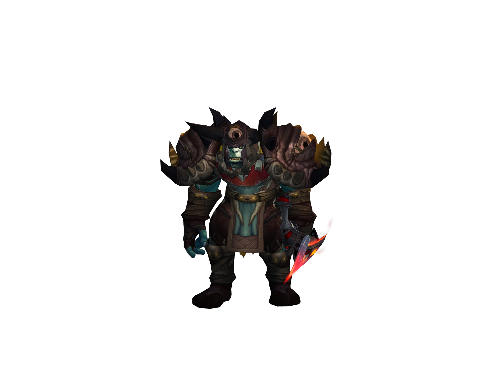 Attîla 3D character render