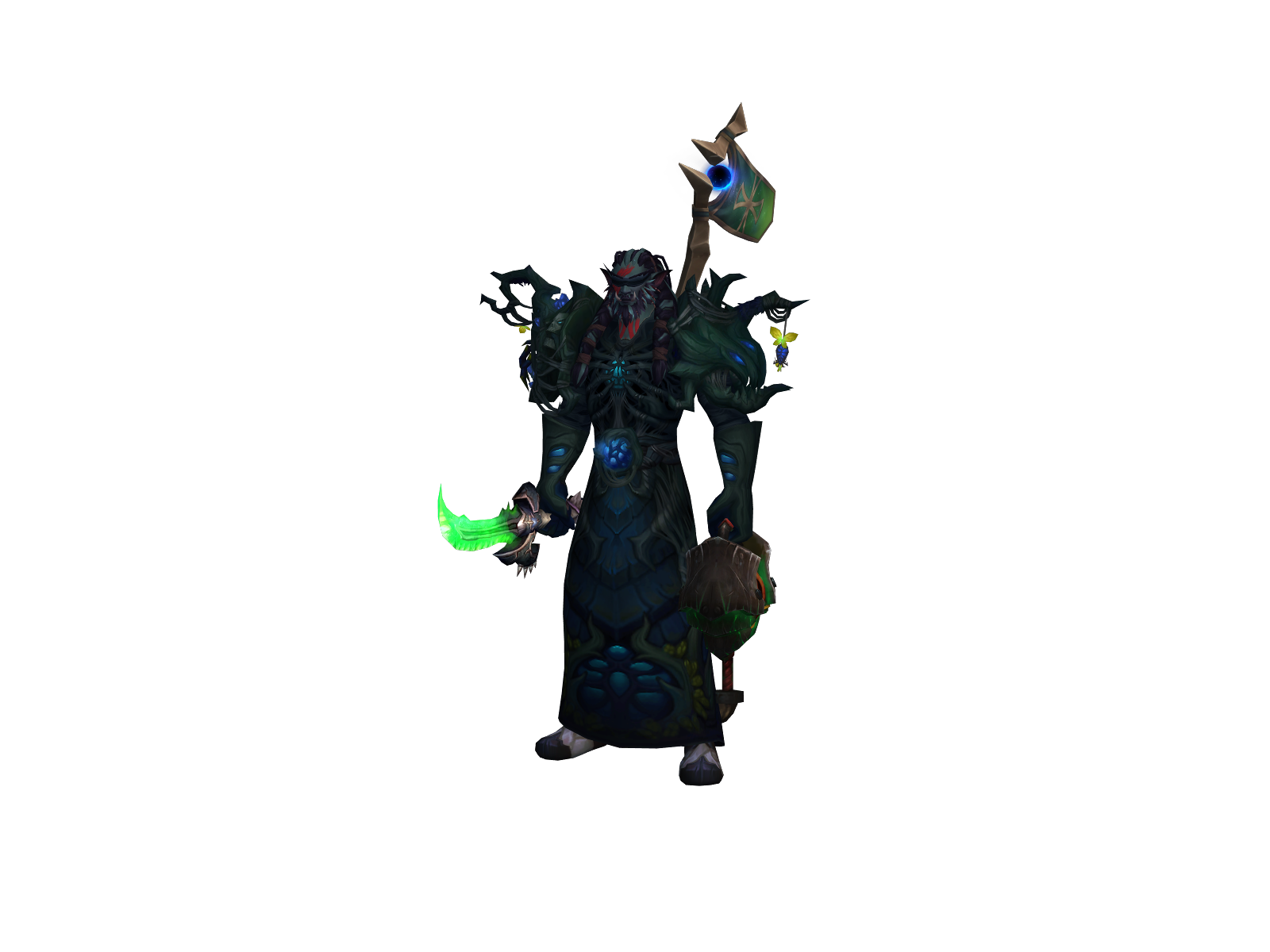 Voodoo 3D character render