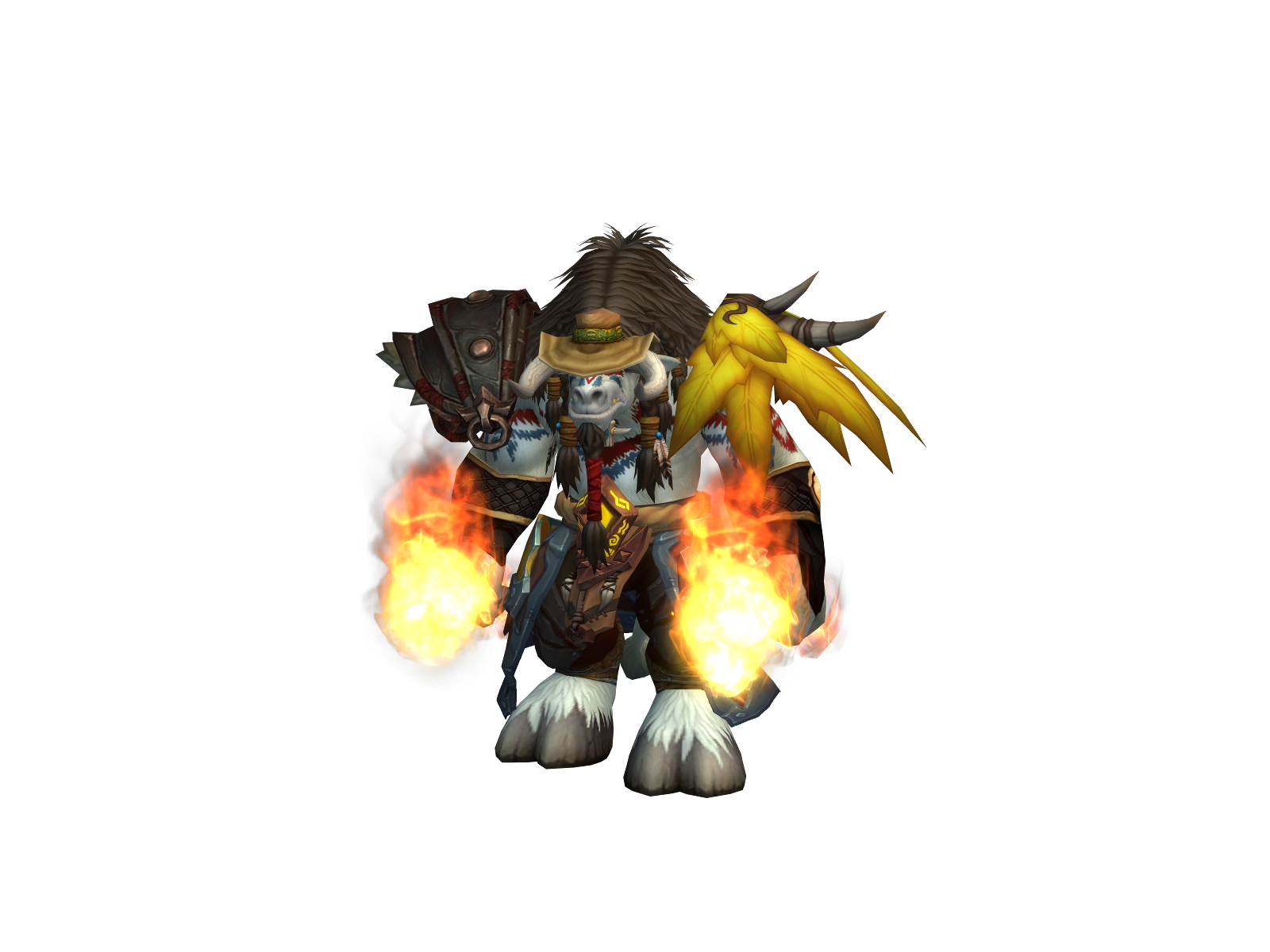 Oturanboa 3D character render
