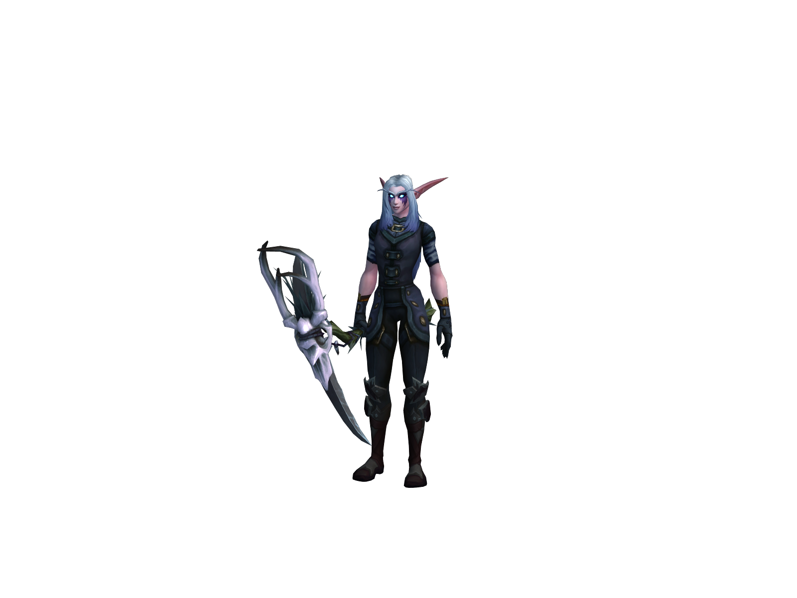 Awaro 3D character render